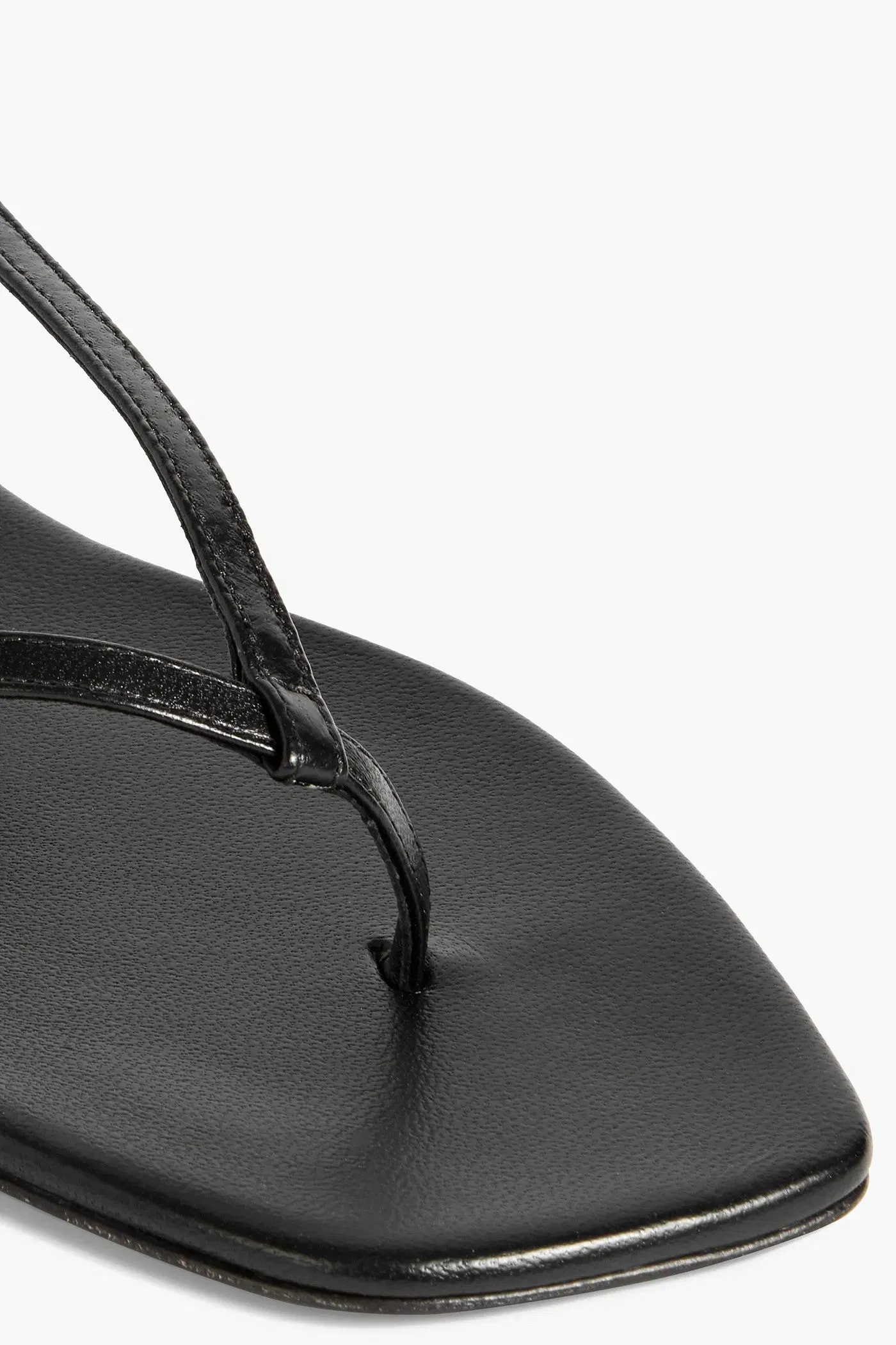 Loulou Studio Amaru Leather Sandals Black Women's