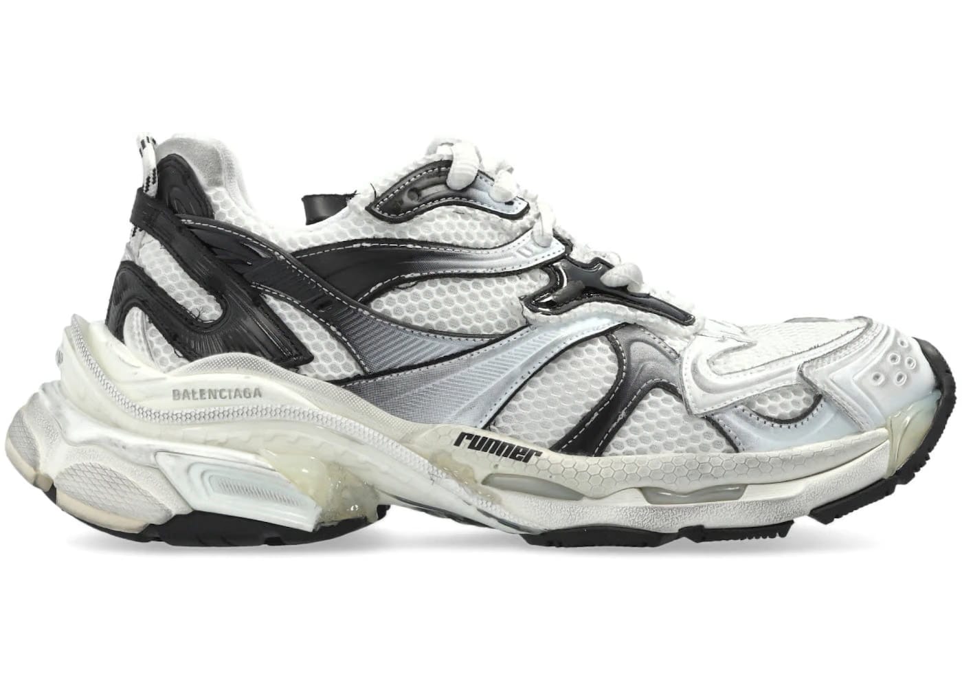 Balenciaga Runner 2.0 Gradient White Black
