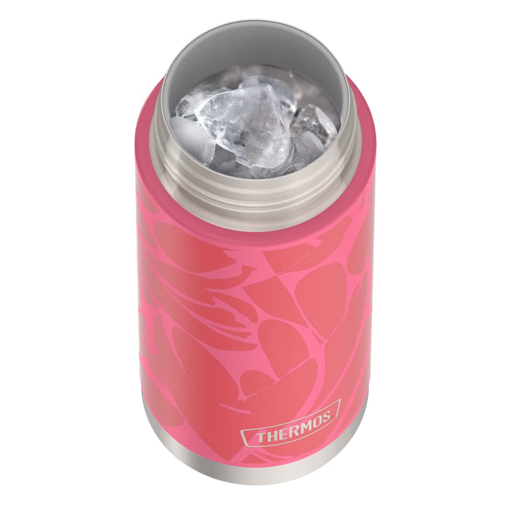 Thermos 18oz Icon Kids Water Bottle With Spout Lid Abstract Petals