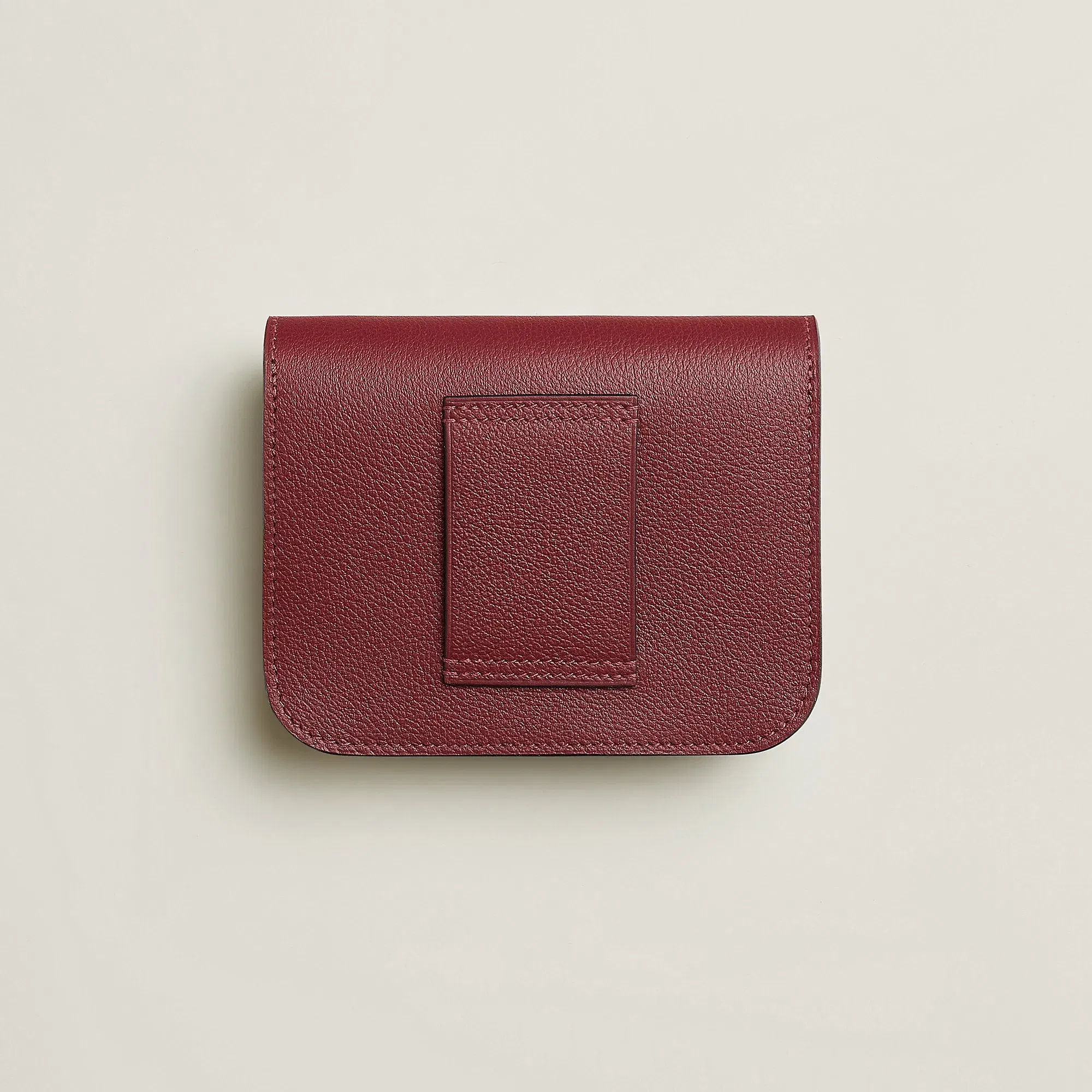 Hermes Constance Slim Bi Wallet Alezan