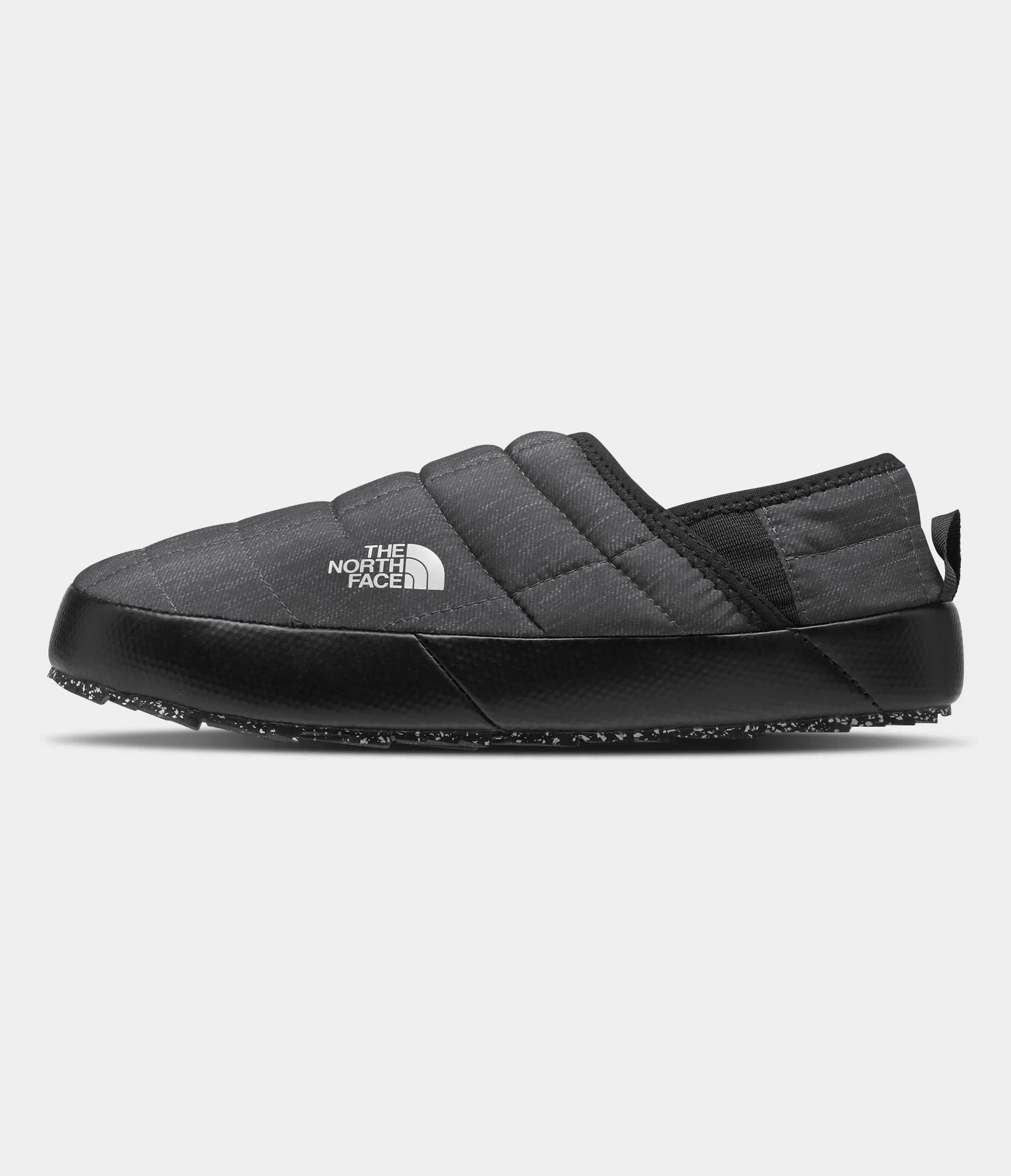 The North Face Womens Thermoball Traction Mules V Phantom Grey Heather Print Phantom Grey Heather Print