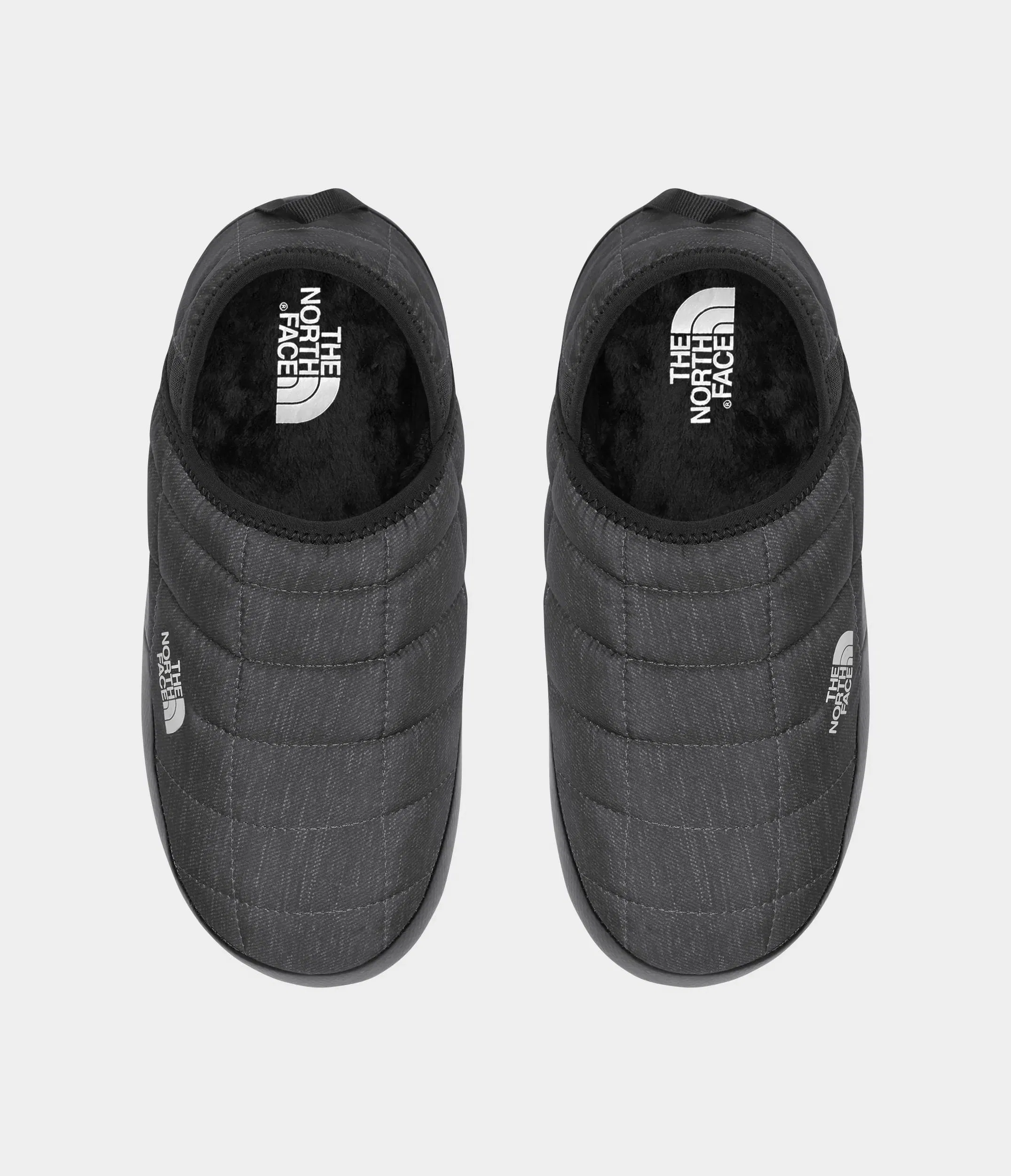 The North Face Womens Thermoball Traction Mules V Phantom Grey Heather Print Phantom Grey Heather Print