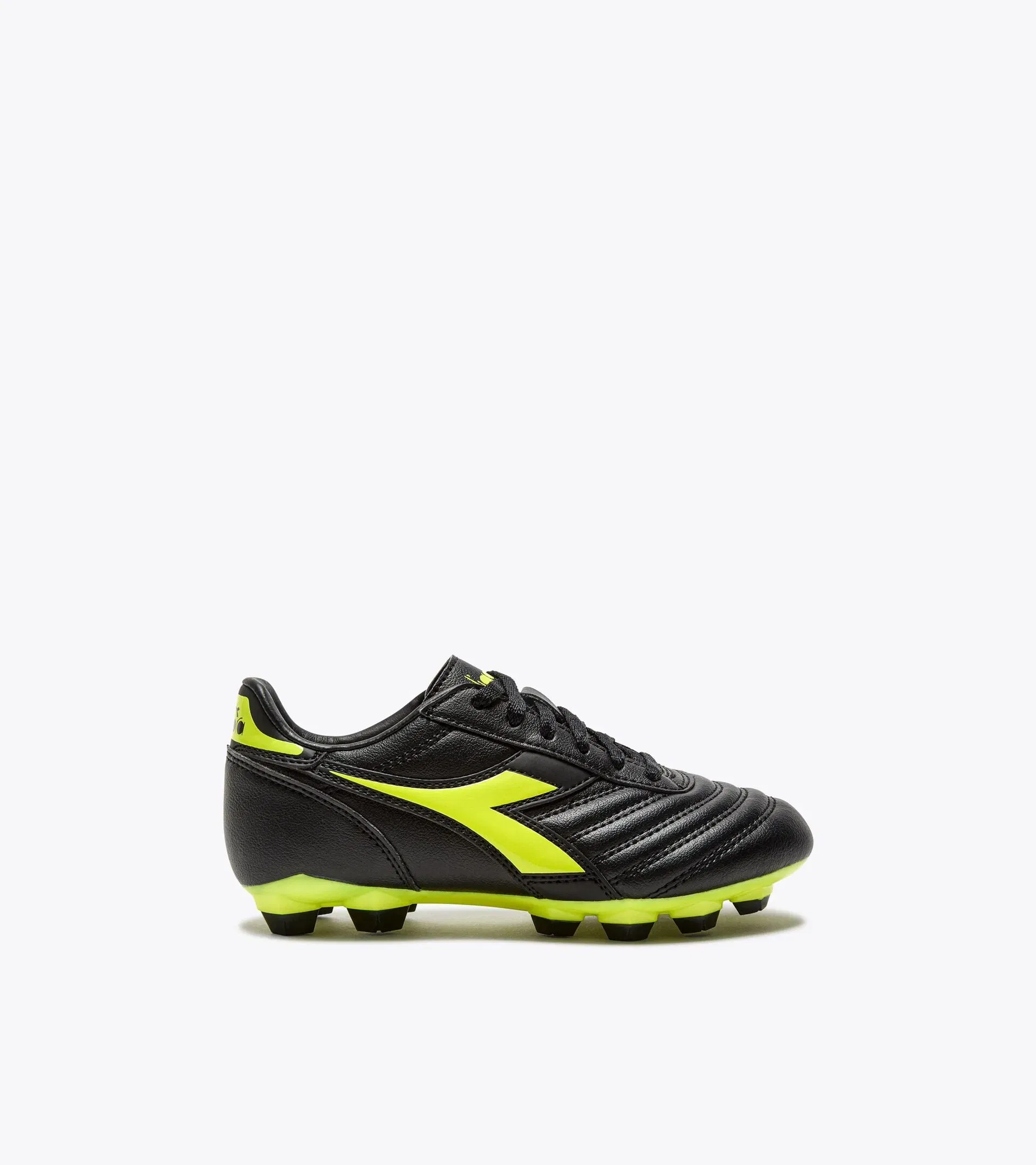 Diadora Brasil Icon R Lpu Jr Black/Fluo Yellow Diadora