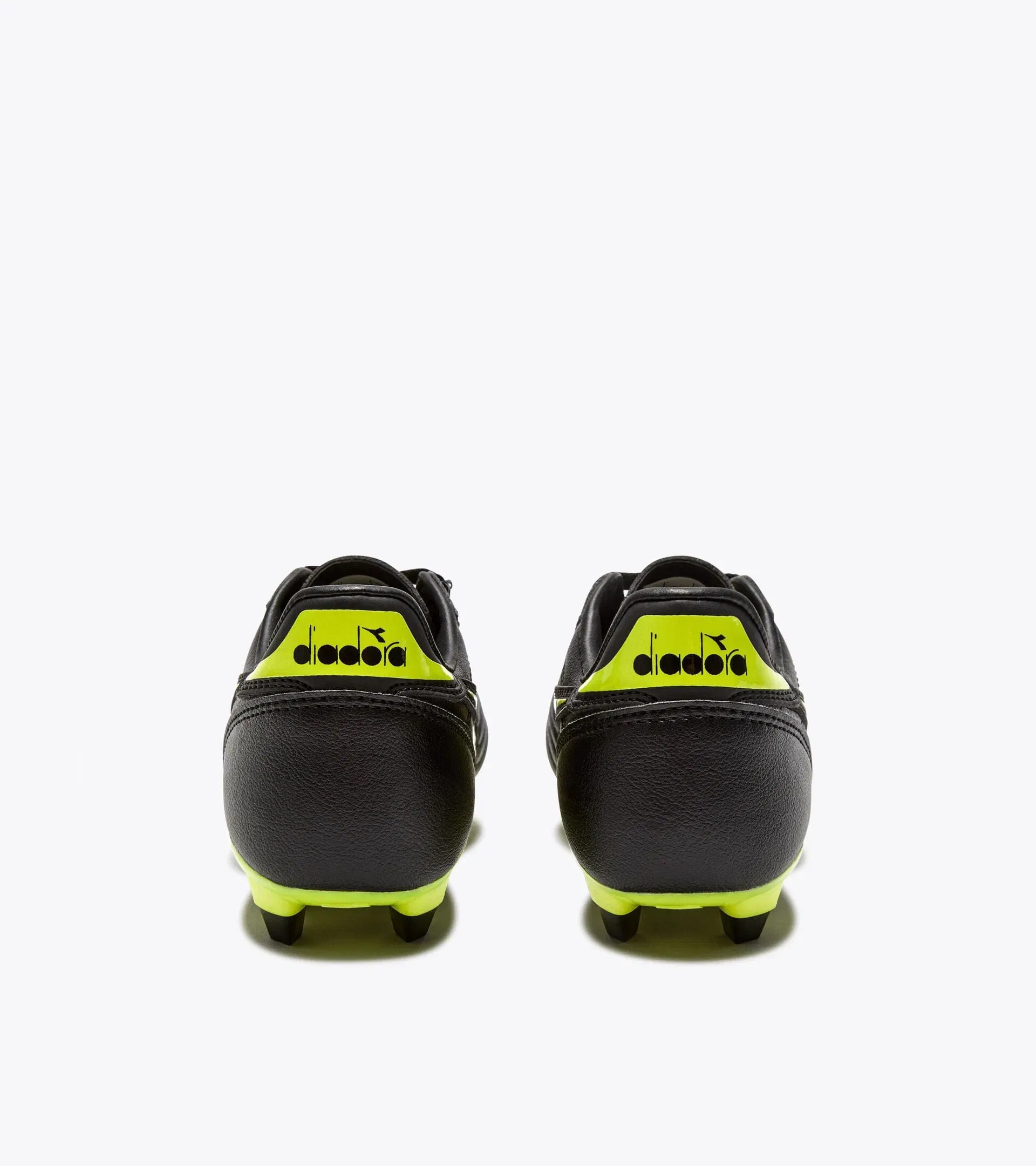 Diadora Brasil Icon R Lpu Jr Black/Fluo Yellow Diadora