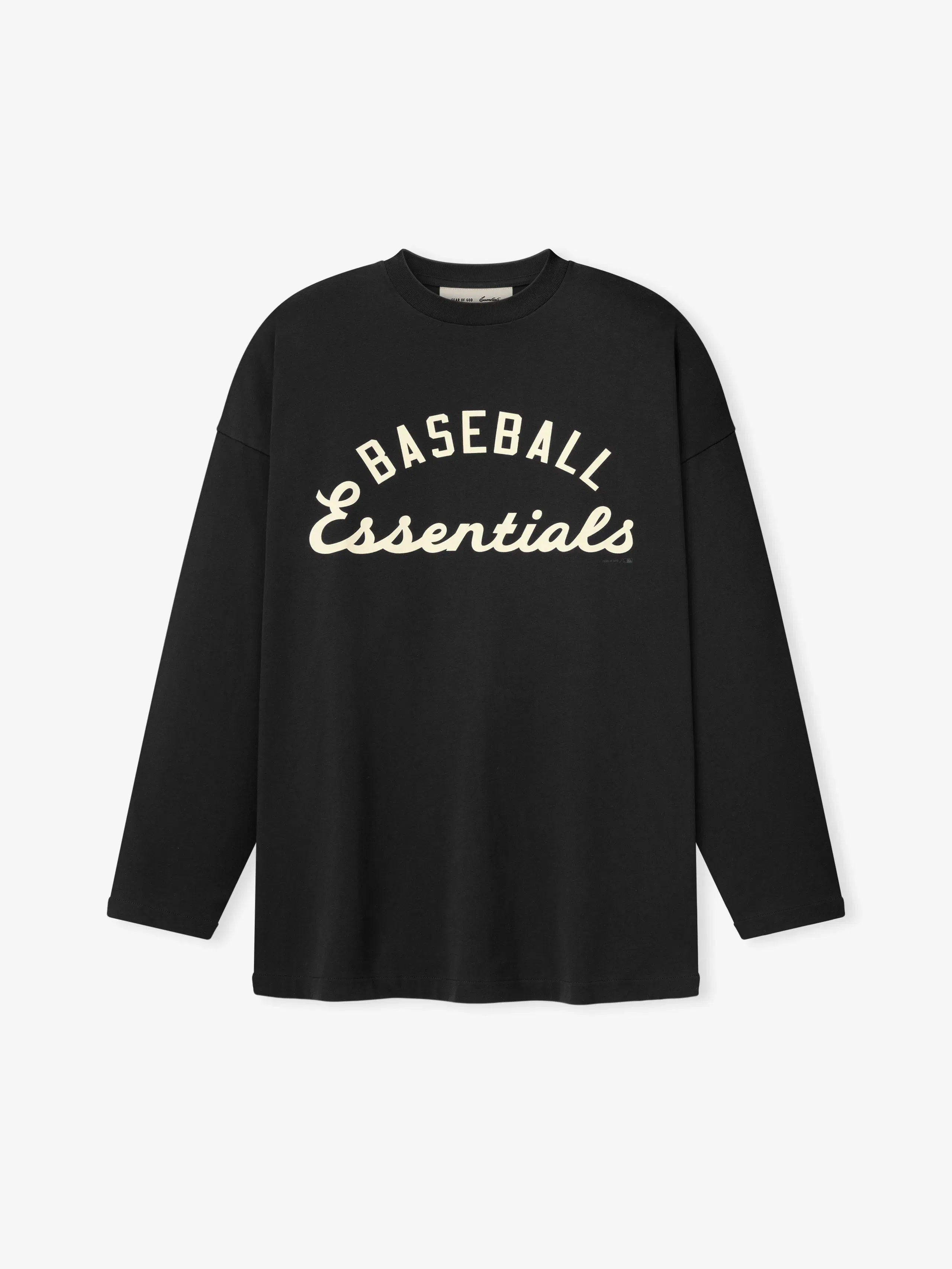 Essentials Mlb Boxy Long Sleeve Tee Black