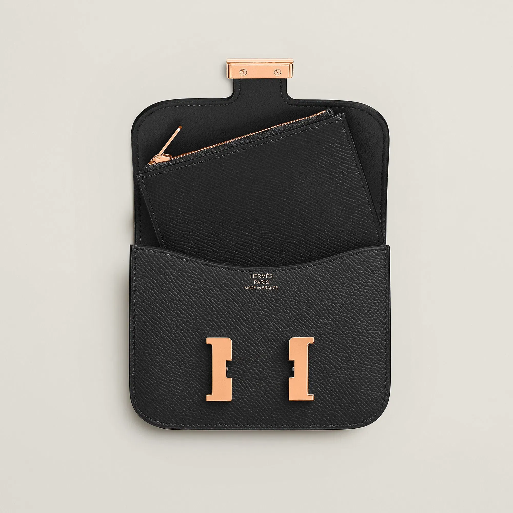 Hermes Constance Slim Wallet Alezan