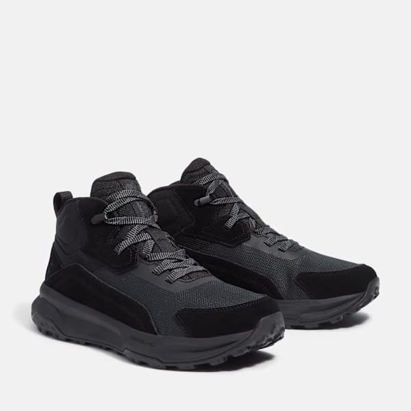 Timberland Motion Ledge Mid Sneaker Black Suede Men'S