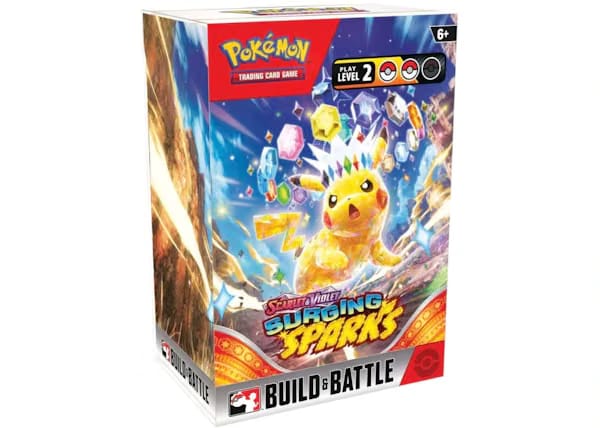 2024 Pokemon Scarlet & Violet Surging Sparks Build & Battle Box