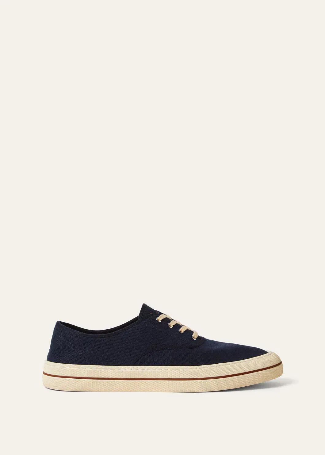 LoroPiana Nantucket Walk Sneaker Blue Navy