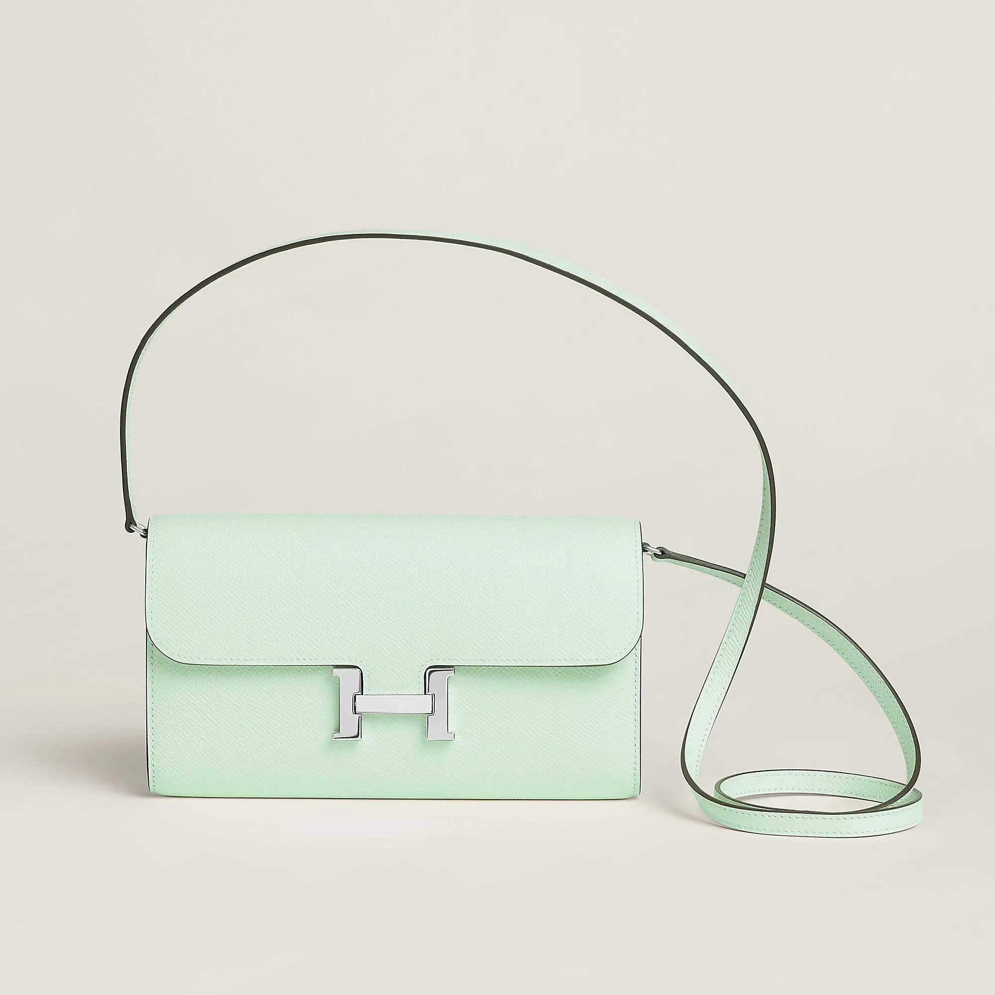 Hermes Constance To Go Wallet Bleu Thalassa