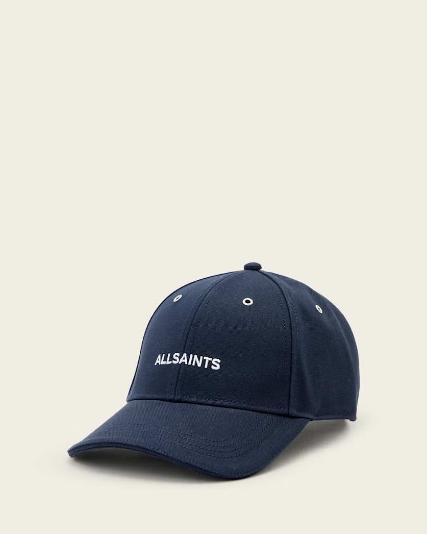 AllSaints Theo Baseball Cap Agate Blue
