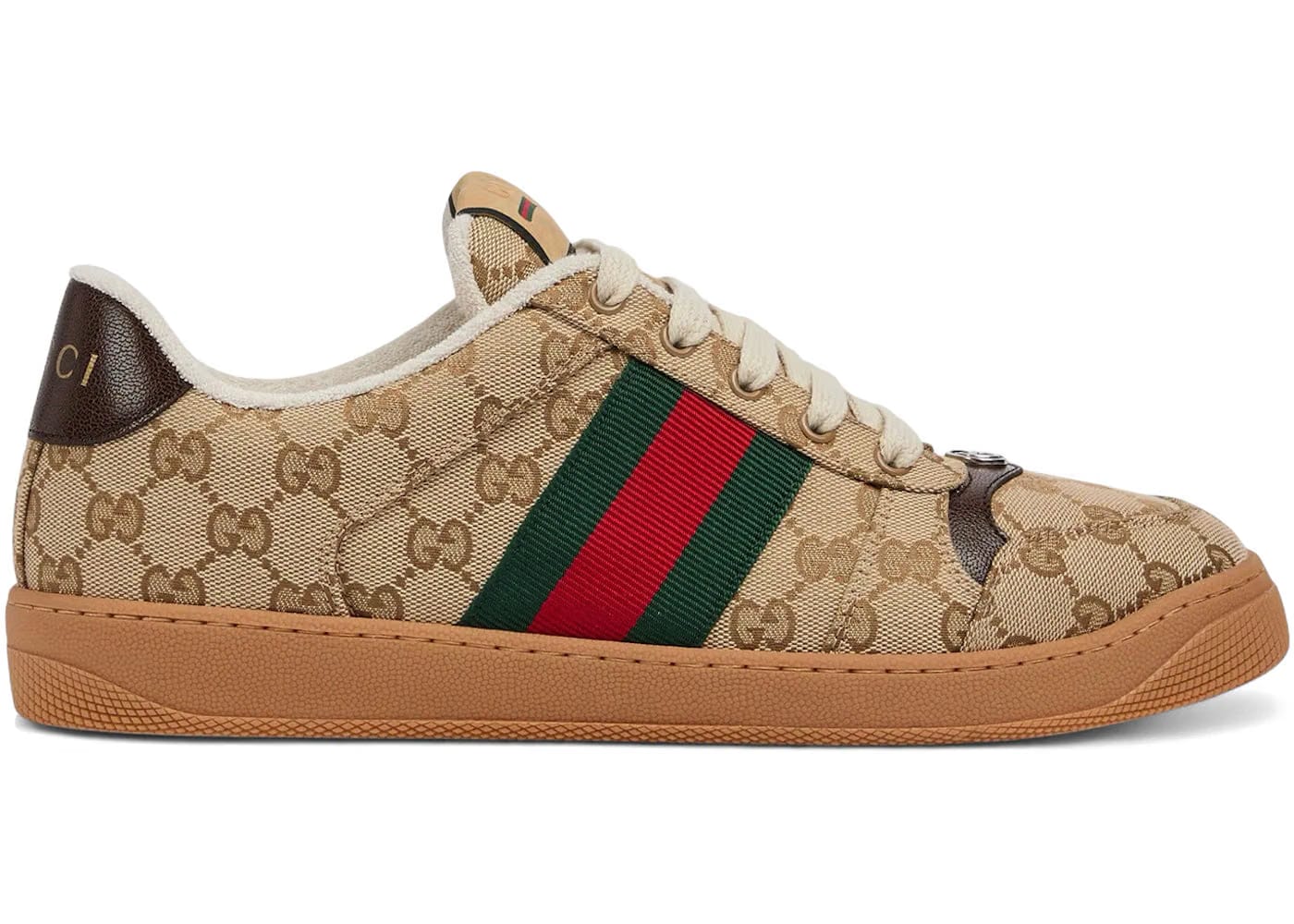 Gucci Screener Sand Gg Canvas