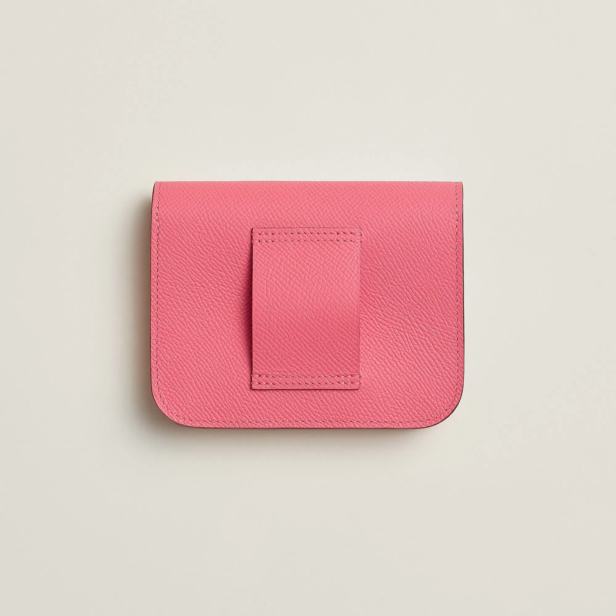 Hermes Constance Slim Wallet Bleu Saphir
