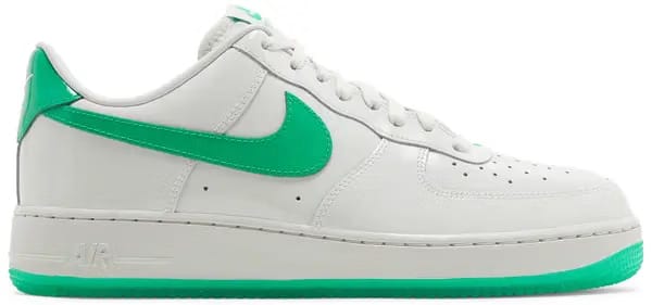 Nike Air Force 1 Low '07 Patent Platinum Tint Stadium Green