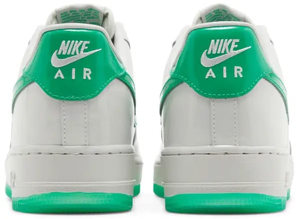Nike Air Force 1 Low '07 Patent Platinum Tint Stadium Green