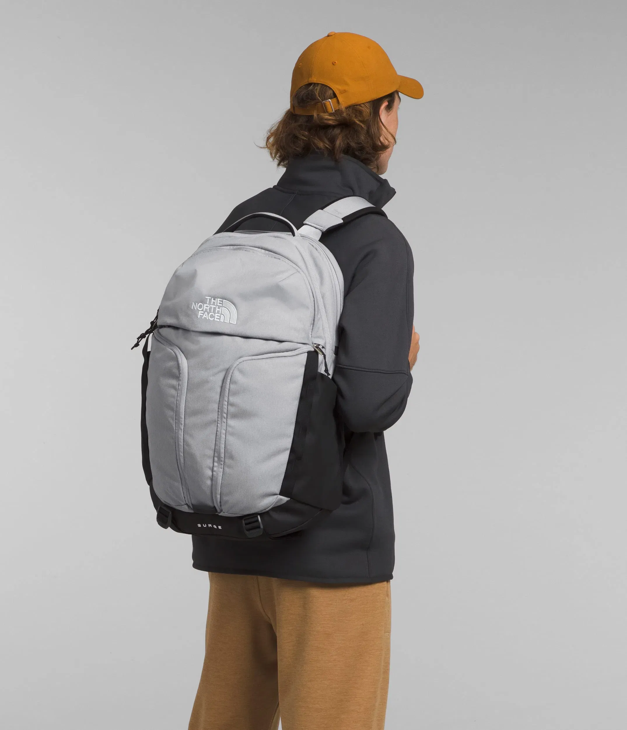The North Face Surge Backpack Meld Grey Dark Heather