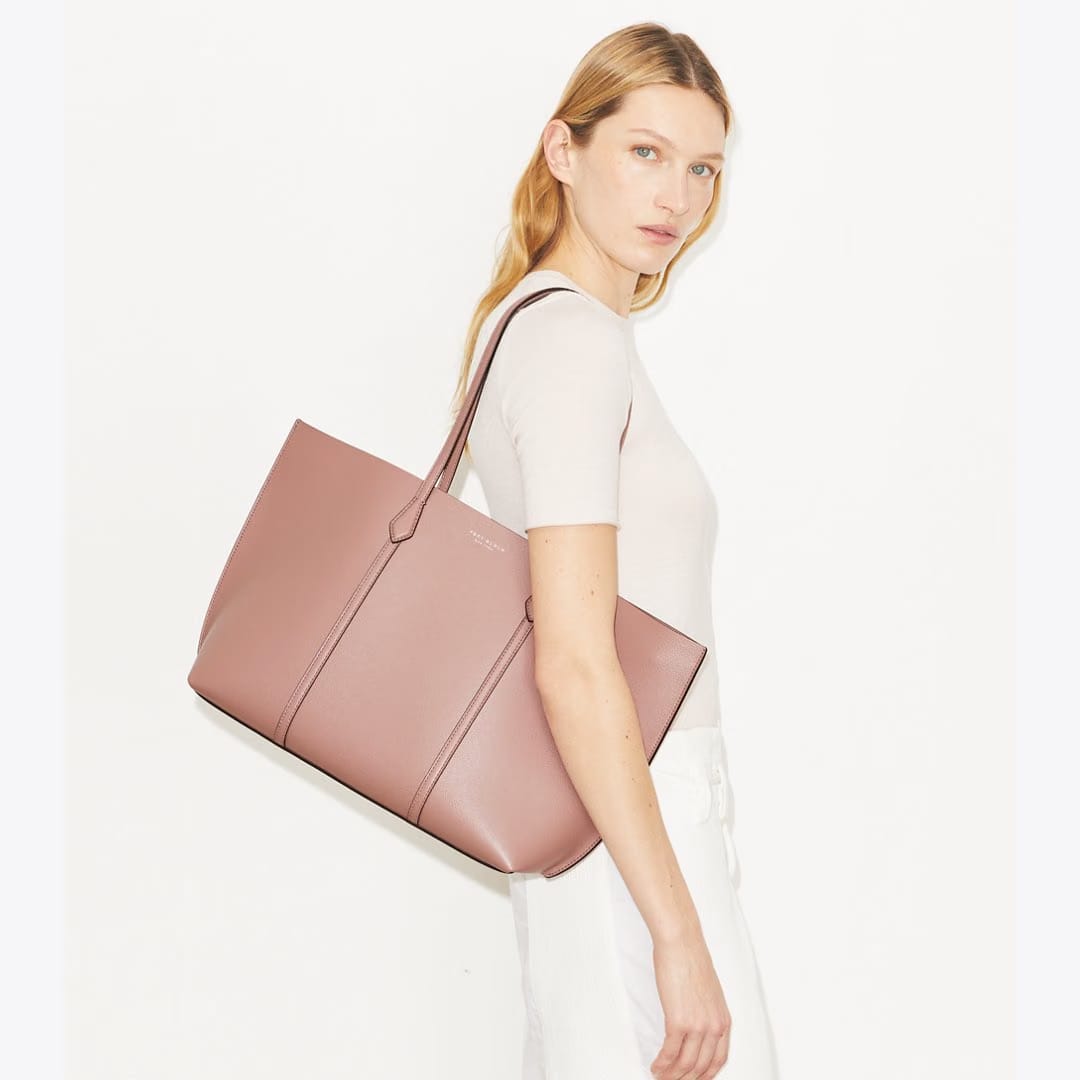 Tory Burch Perry Tote Light Mauve