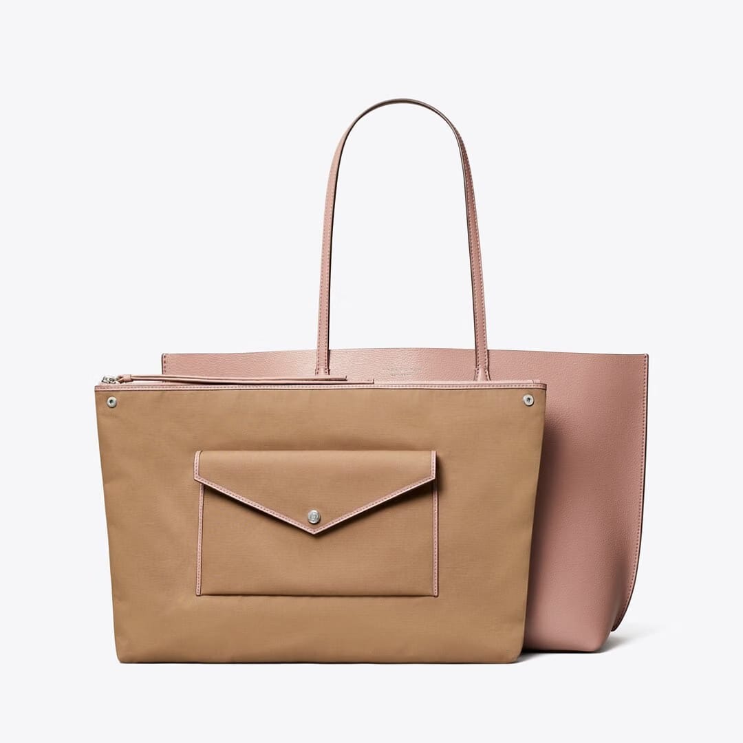 Tory Burch Perry Tote Light Mauve