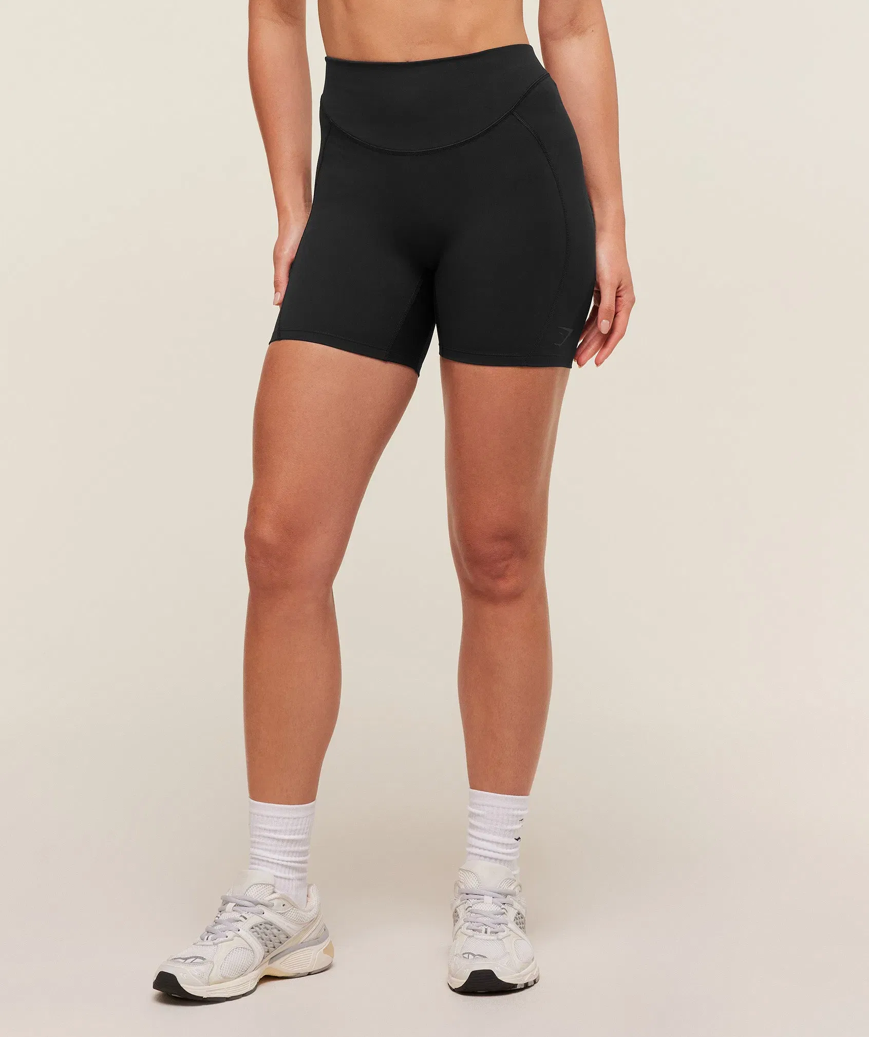 Women's Gymshark Lifting Dipped Waistband Shorts Black