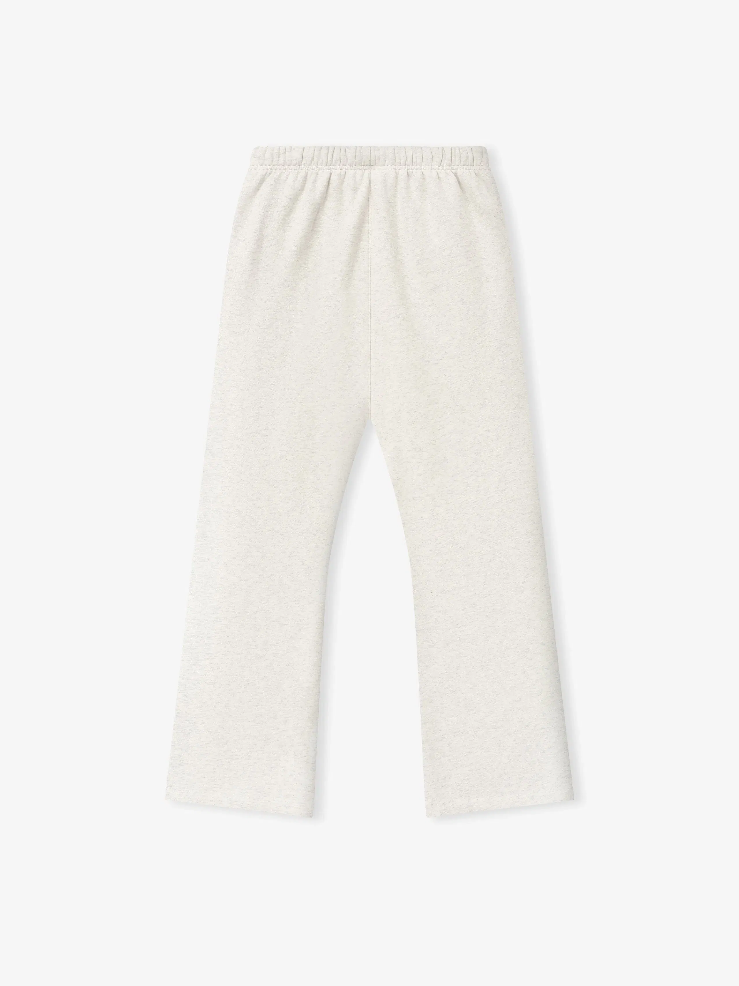 Essentials Signature Classic Flare Sweatpant Oatmeal Heather