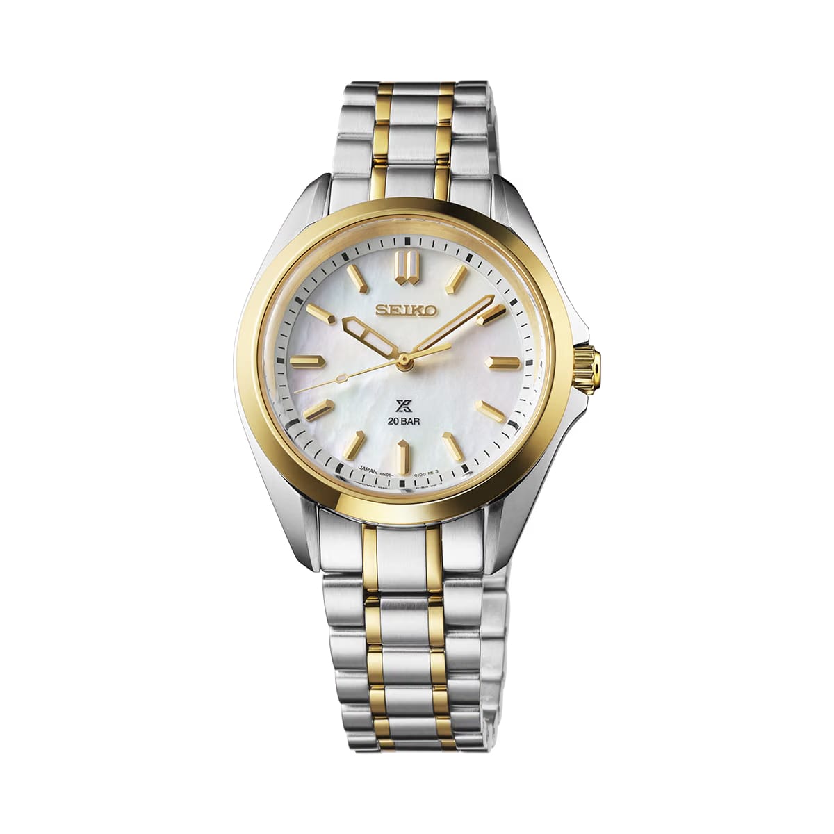 Seiko Prospex Ladies Marine Sports In Two-Tone - White - SUR608J1