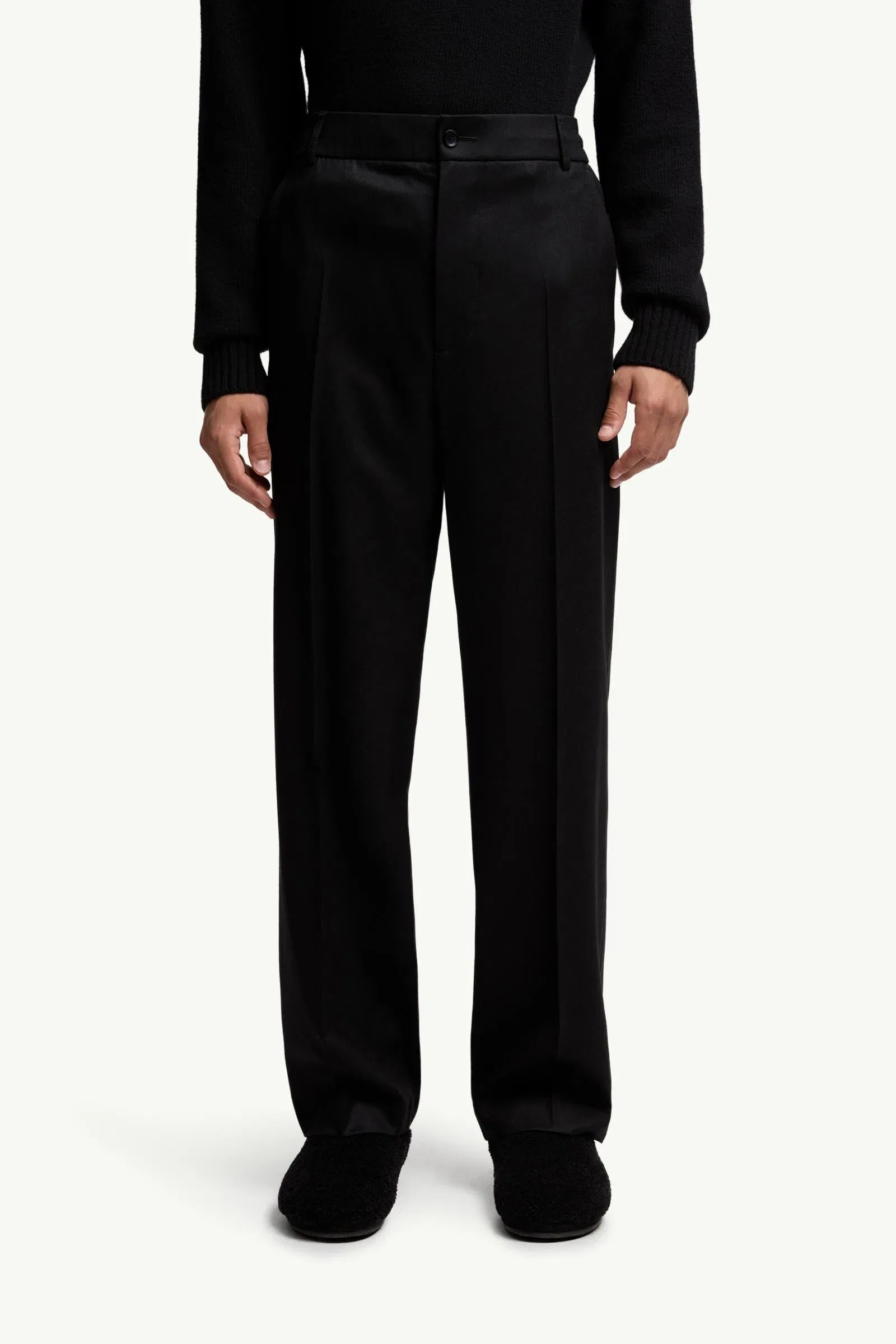 Moncler Tailored Pants Black Black