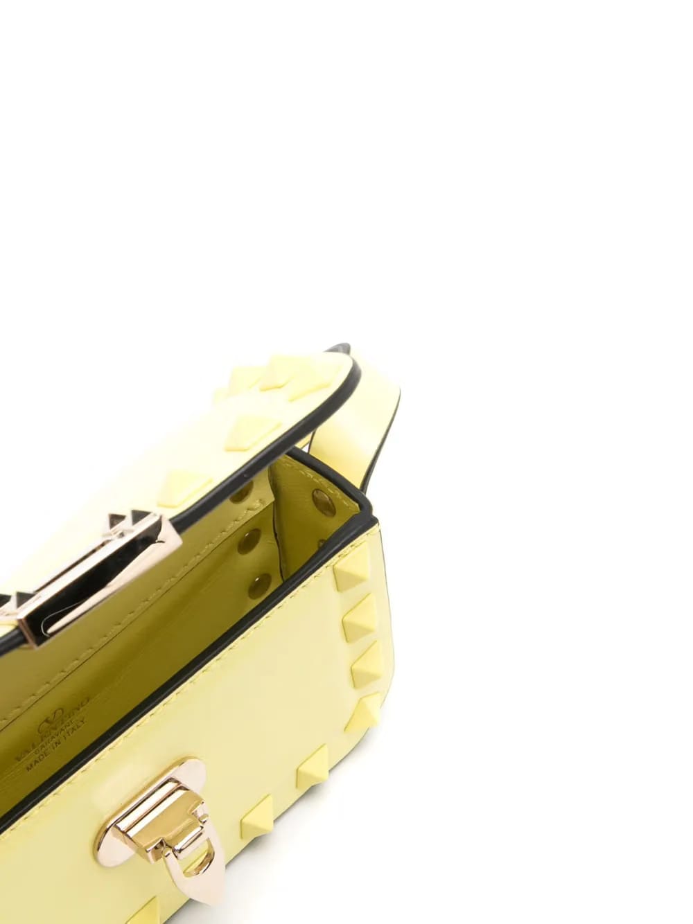 Rockstud leather mini bag