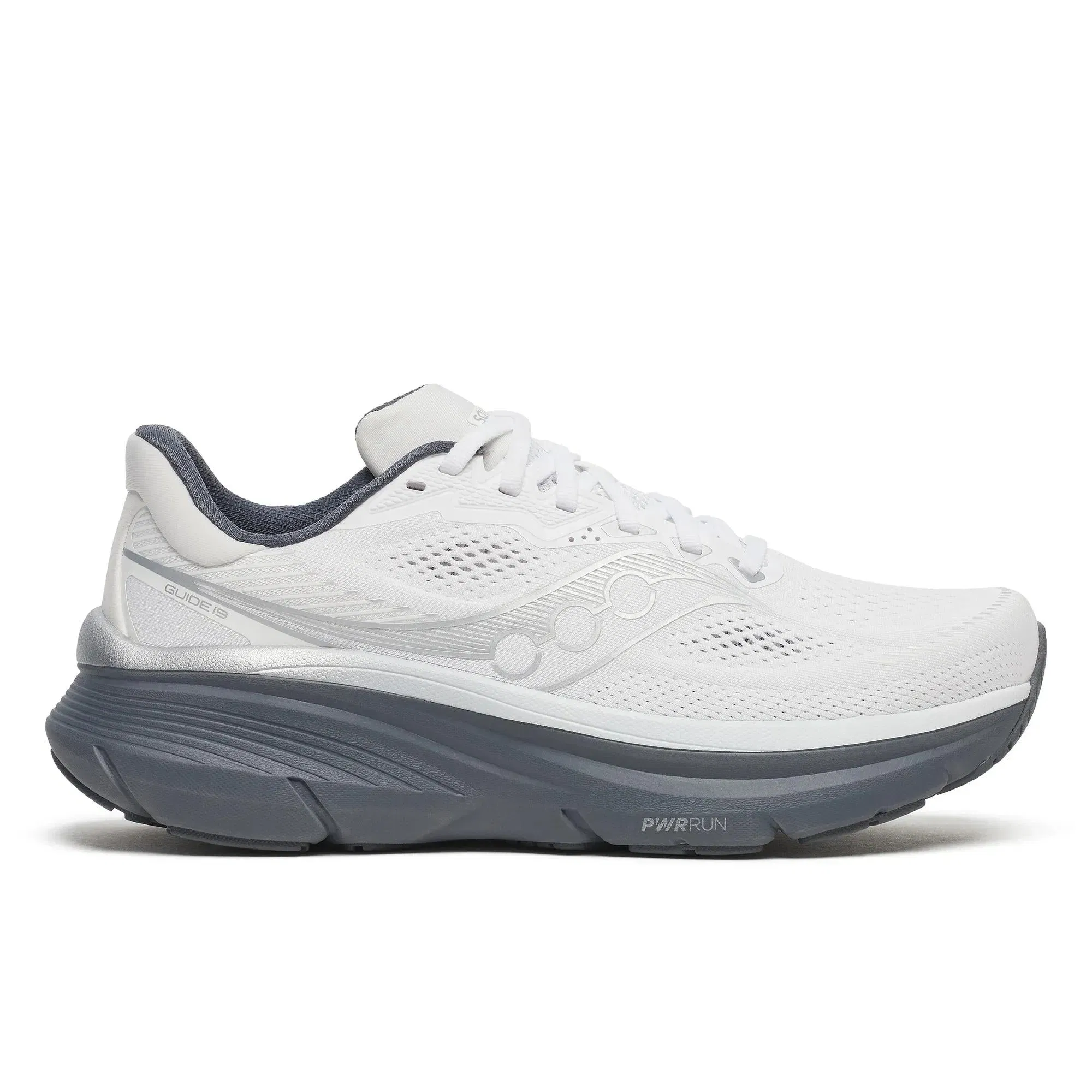 Saucony Men's Guide 19 White | Shadow