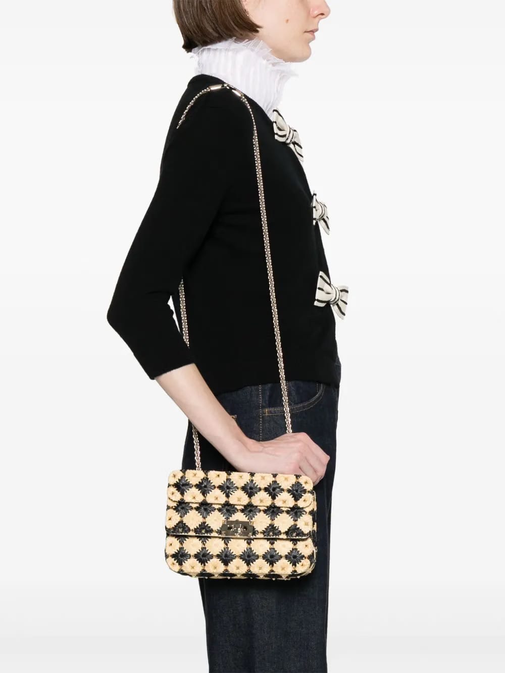 Rockstud shoulder bag