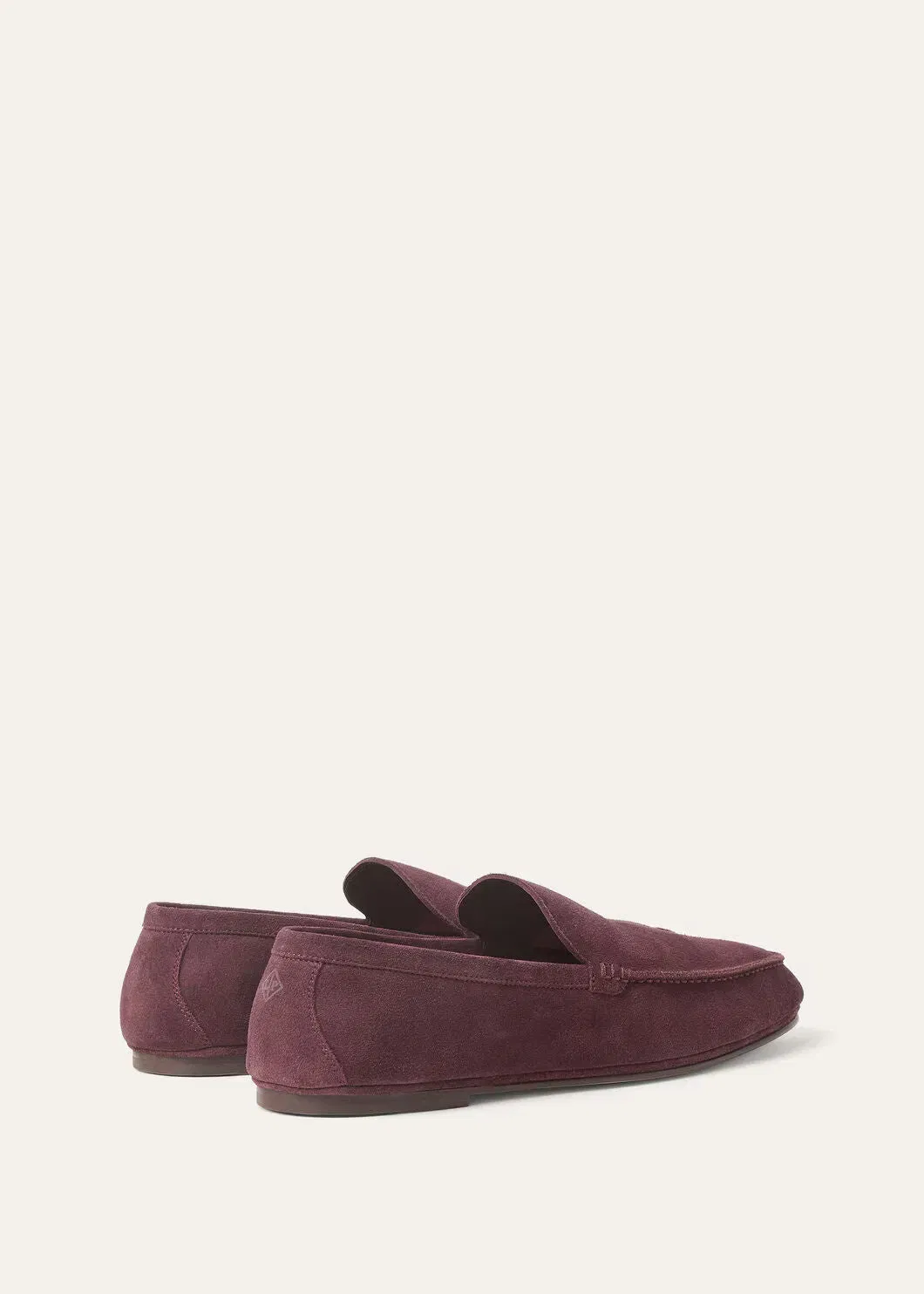 LoroPiana Summer Anton Walk Loafer Grape Fruit