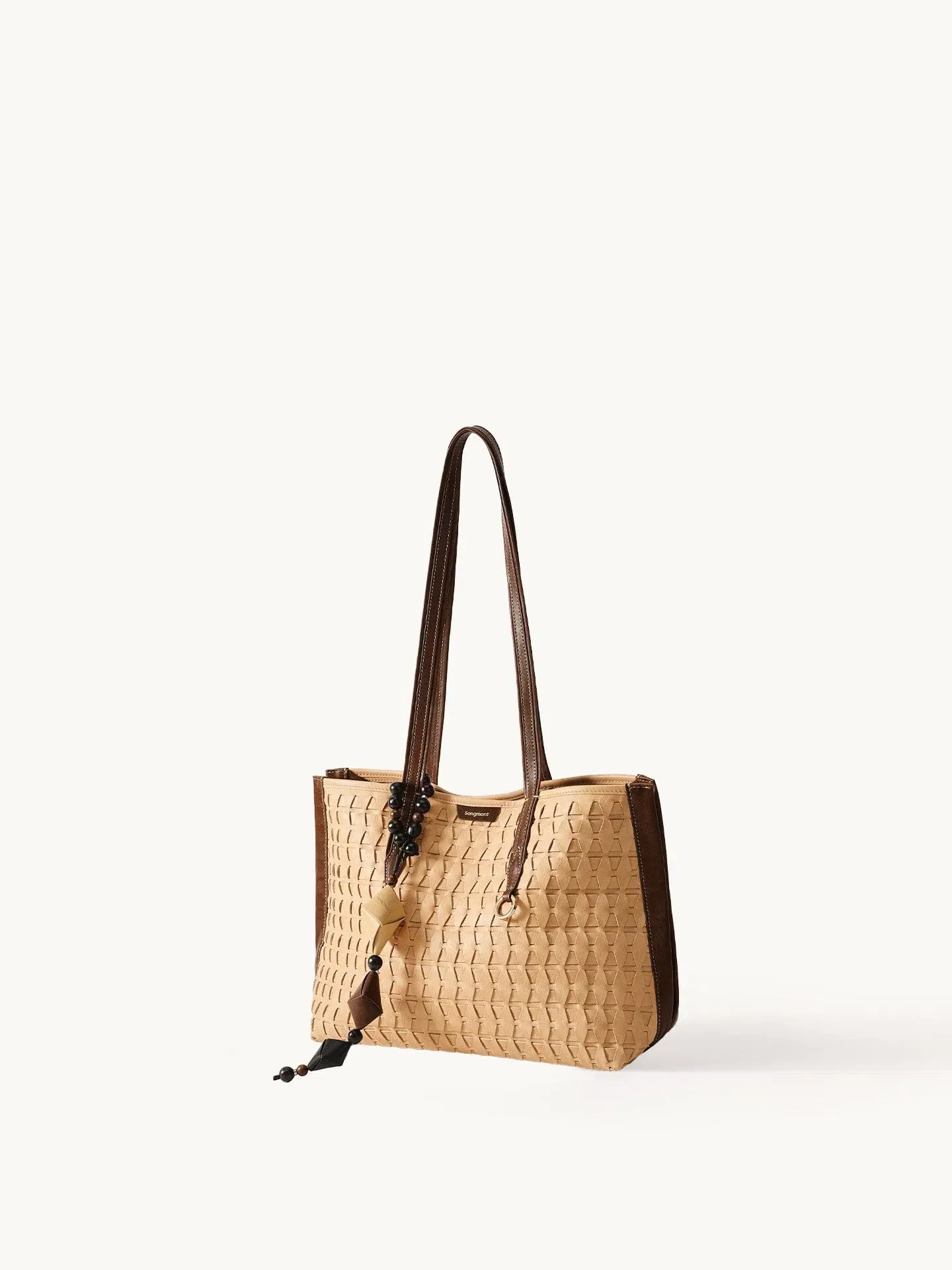 Songmont Small Lattice Tote Sulfur