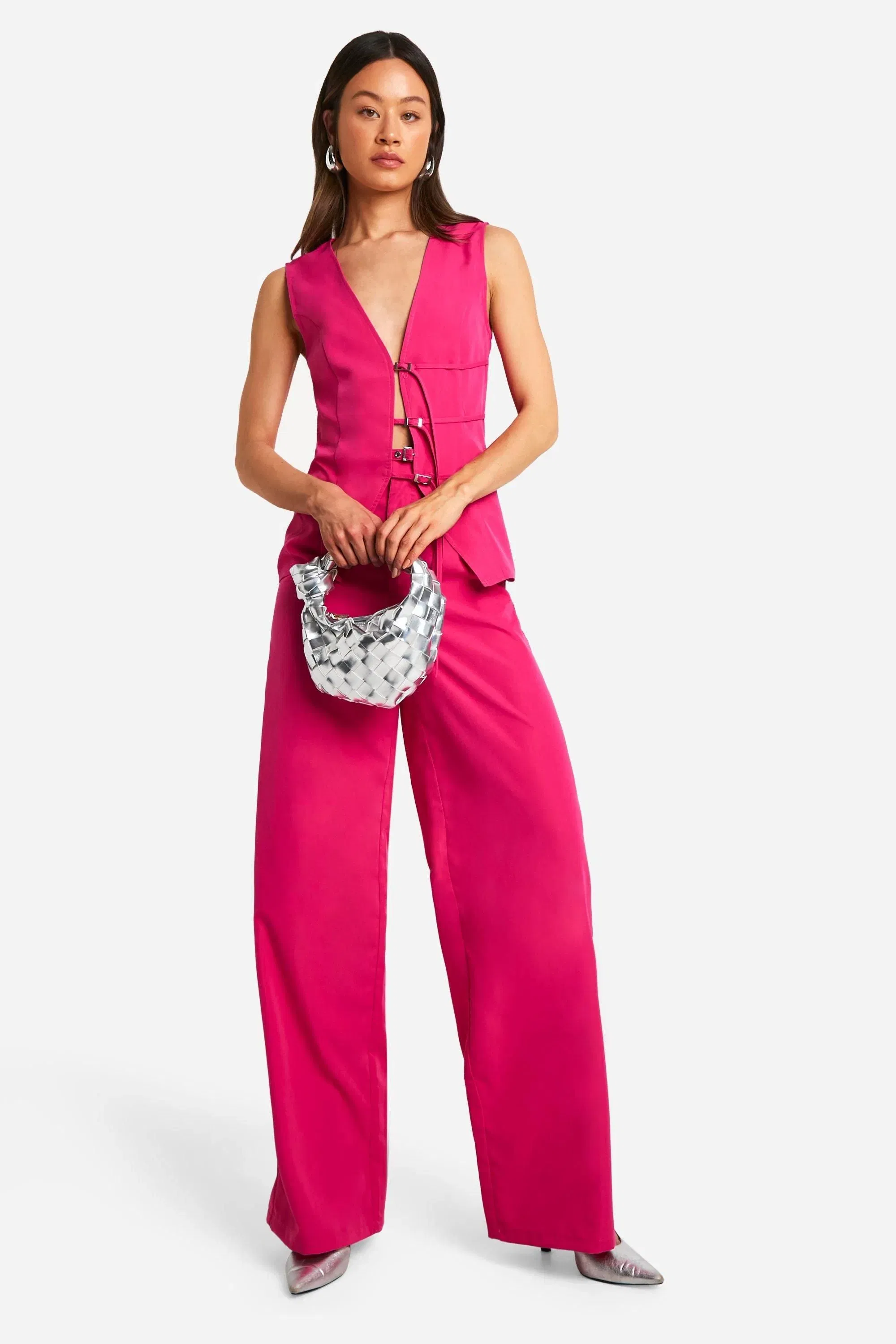 Tall Wrap Tie Waistcoat