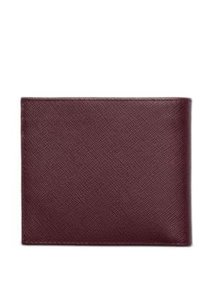 Saffiano logo wallet