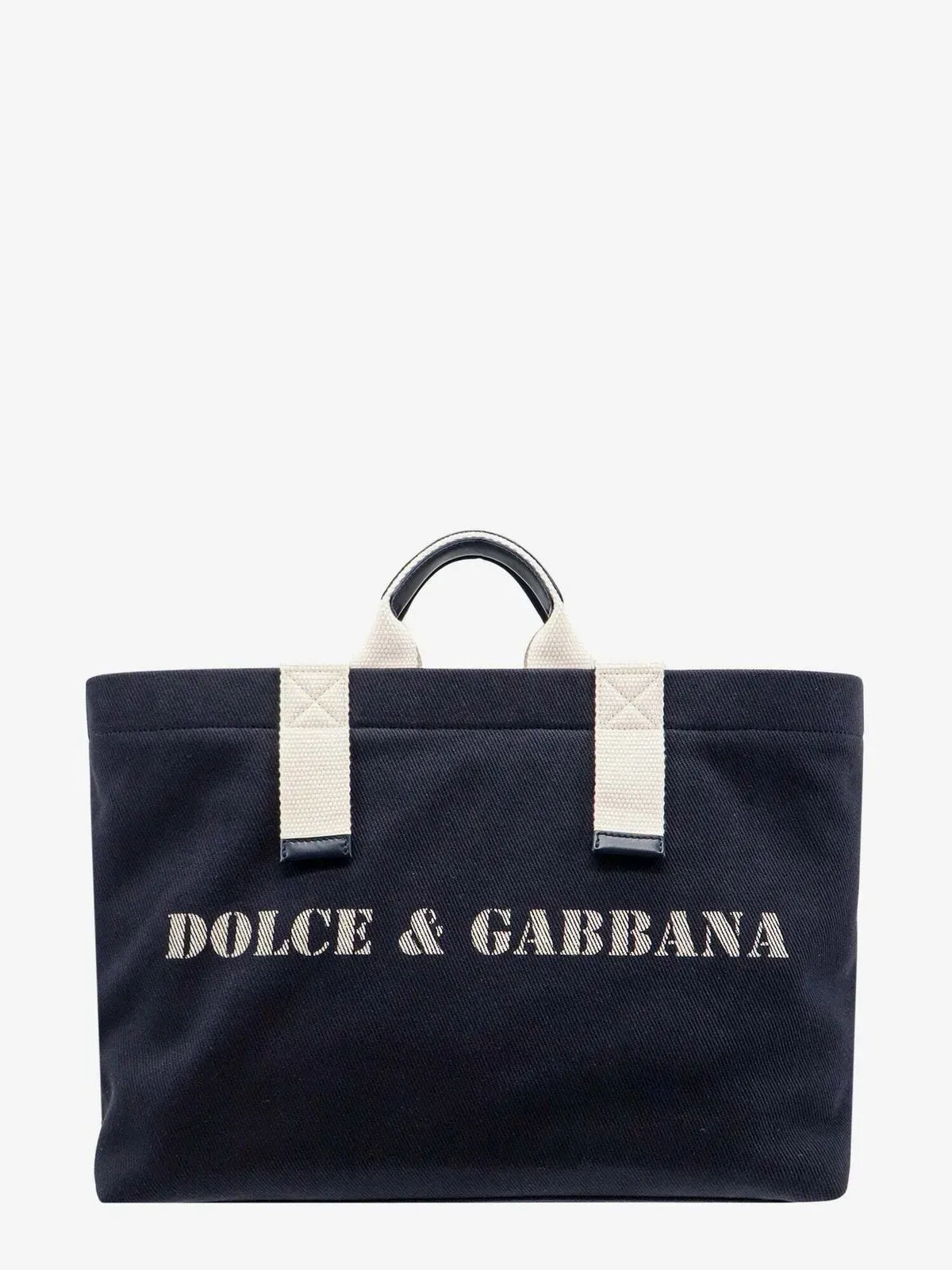 Dolce & Gabbana Shopping Bag Blue Mens