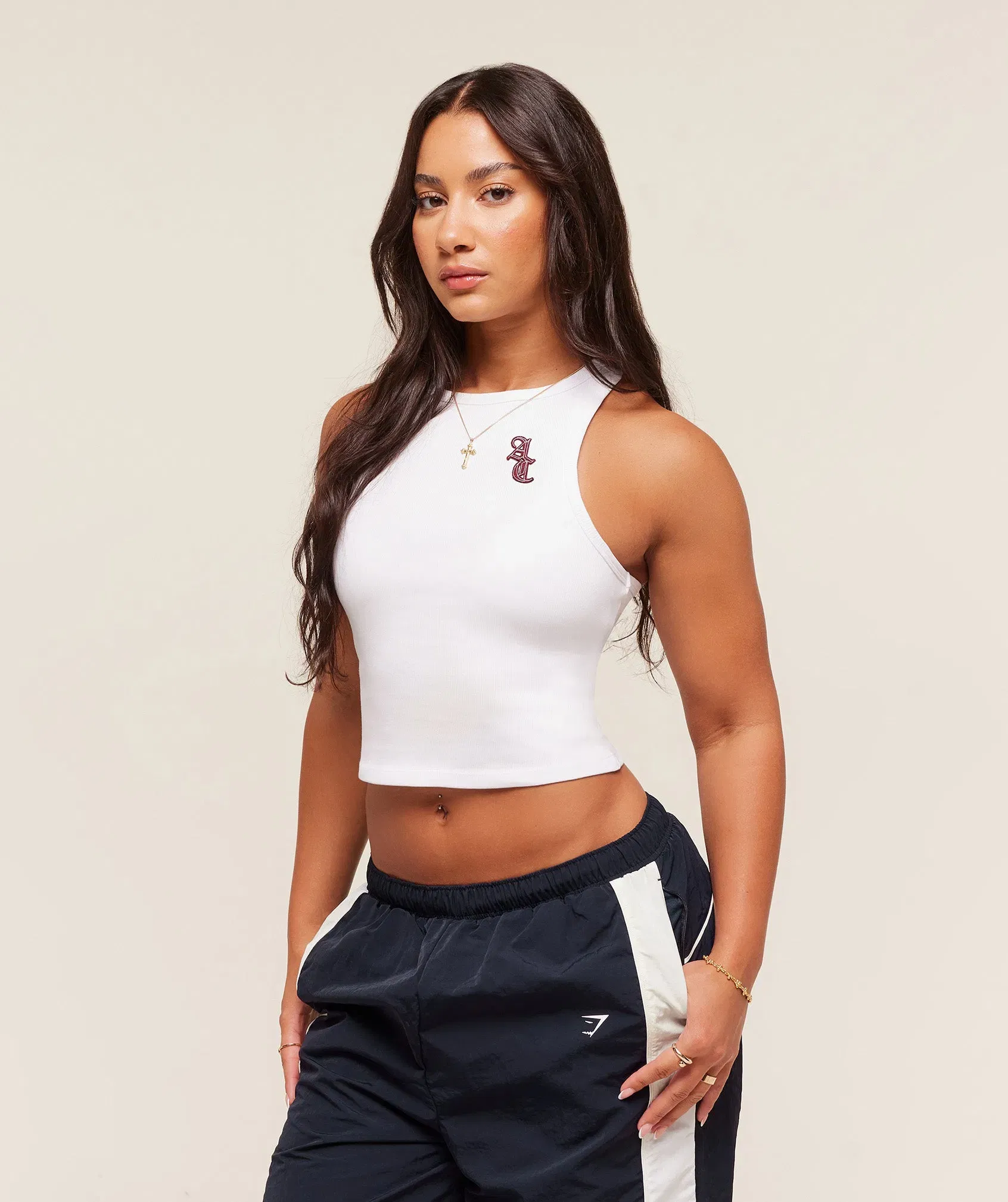 Gymshark x Analis Tank - White