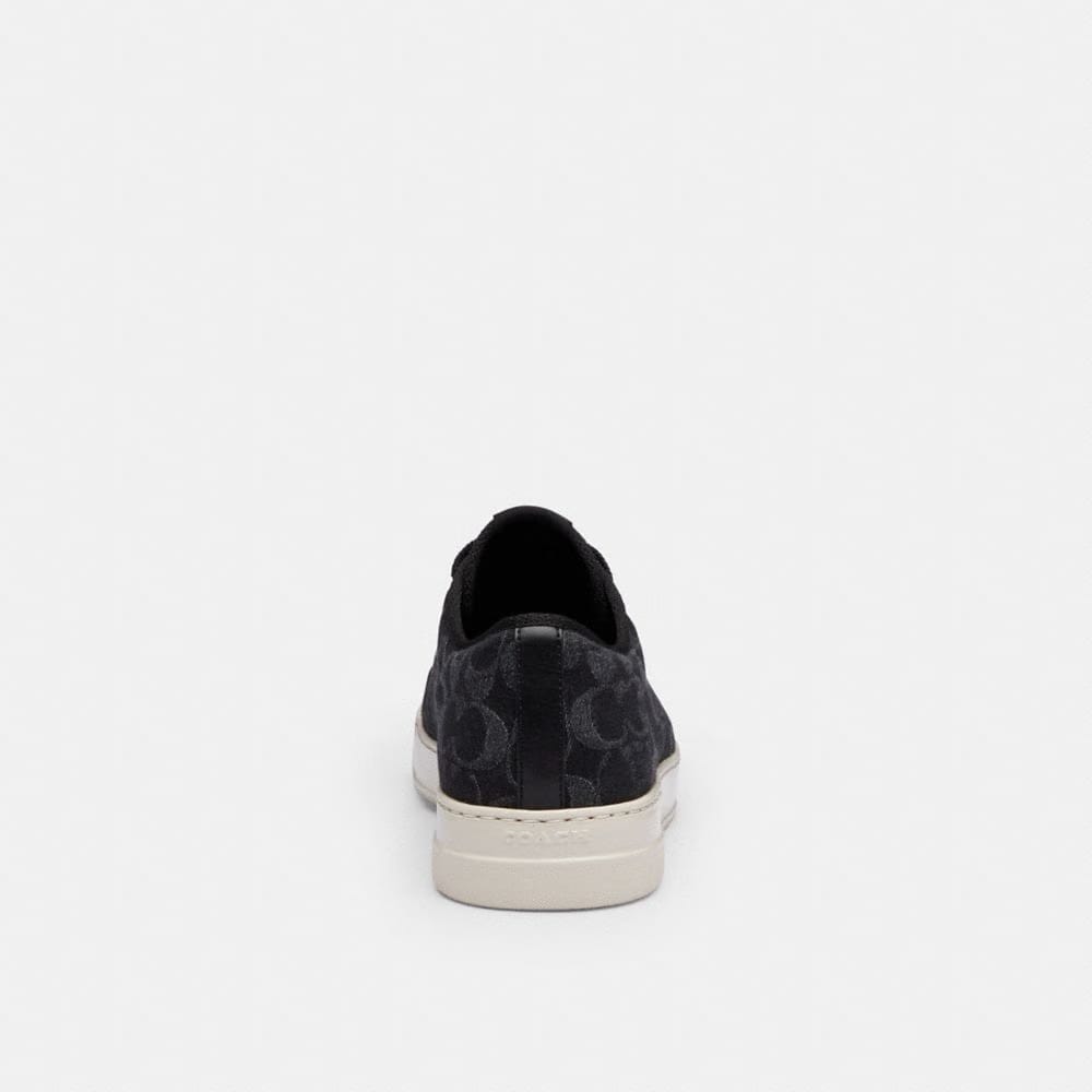 Canvas Sneaker In Signature Denim