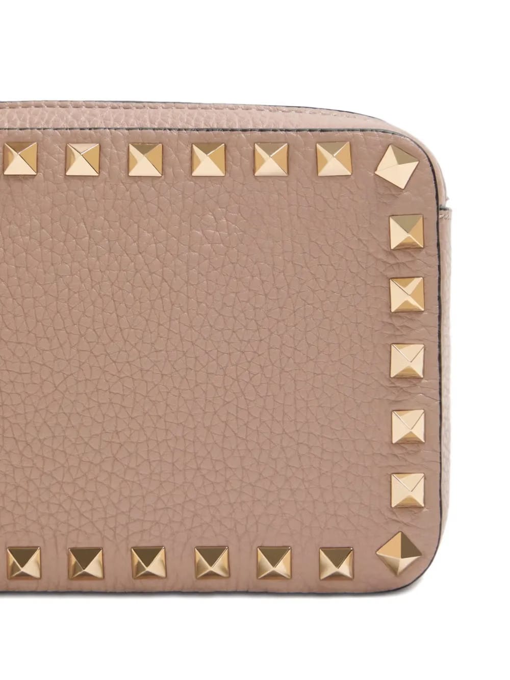 Rockstud-embellished clutch bag