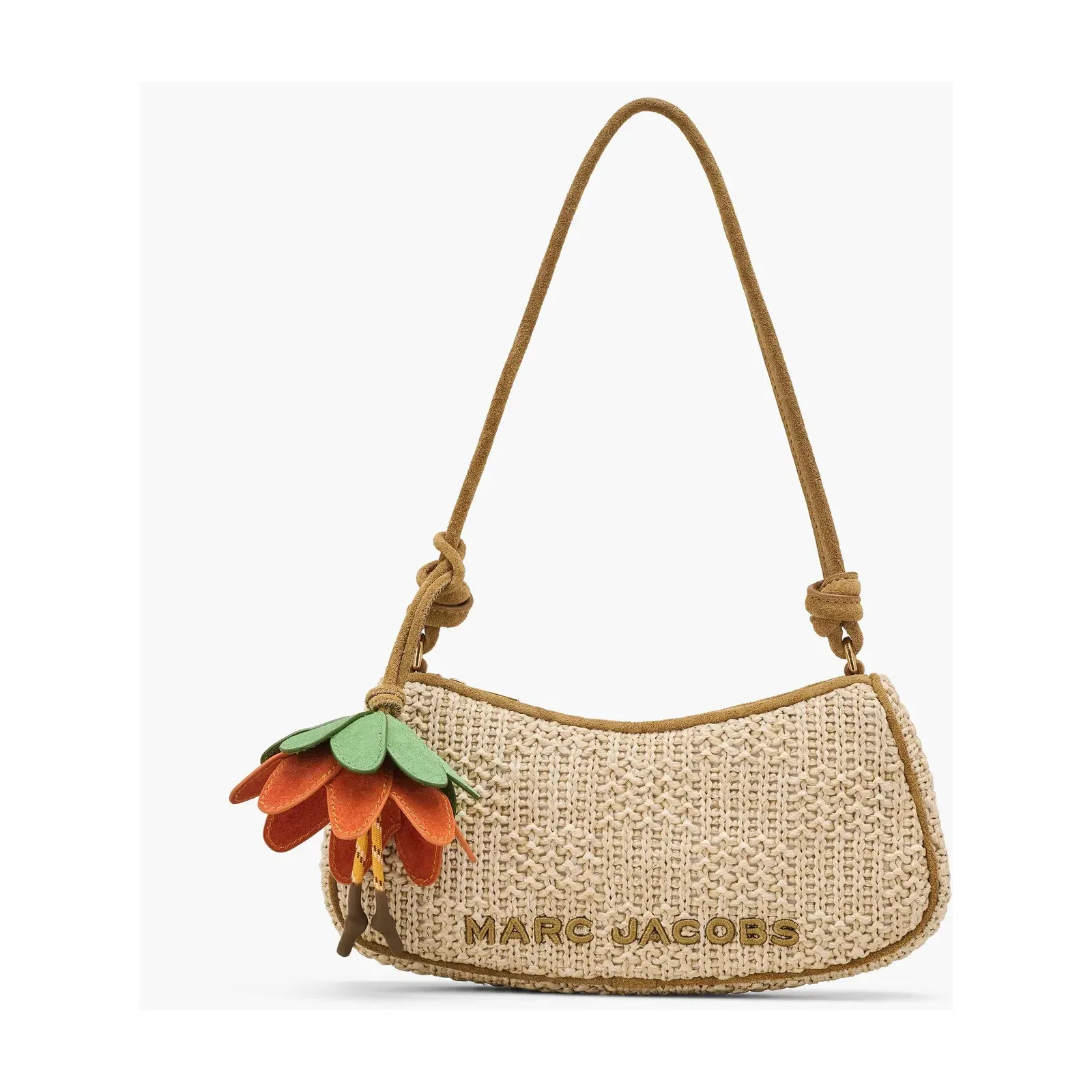 The Summer Woven Charm Shoulder Bag