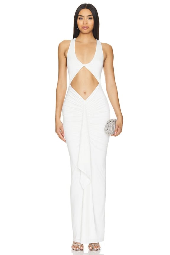superdown Amai Maxi Dress in White