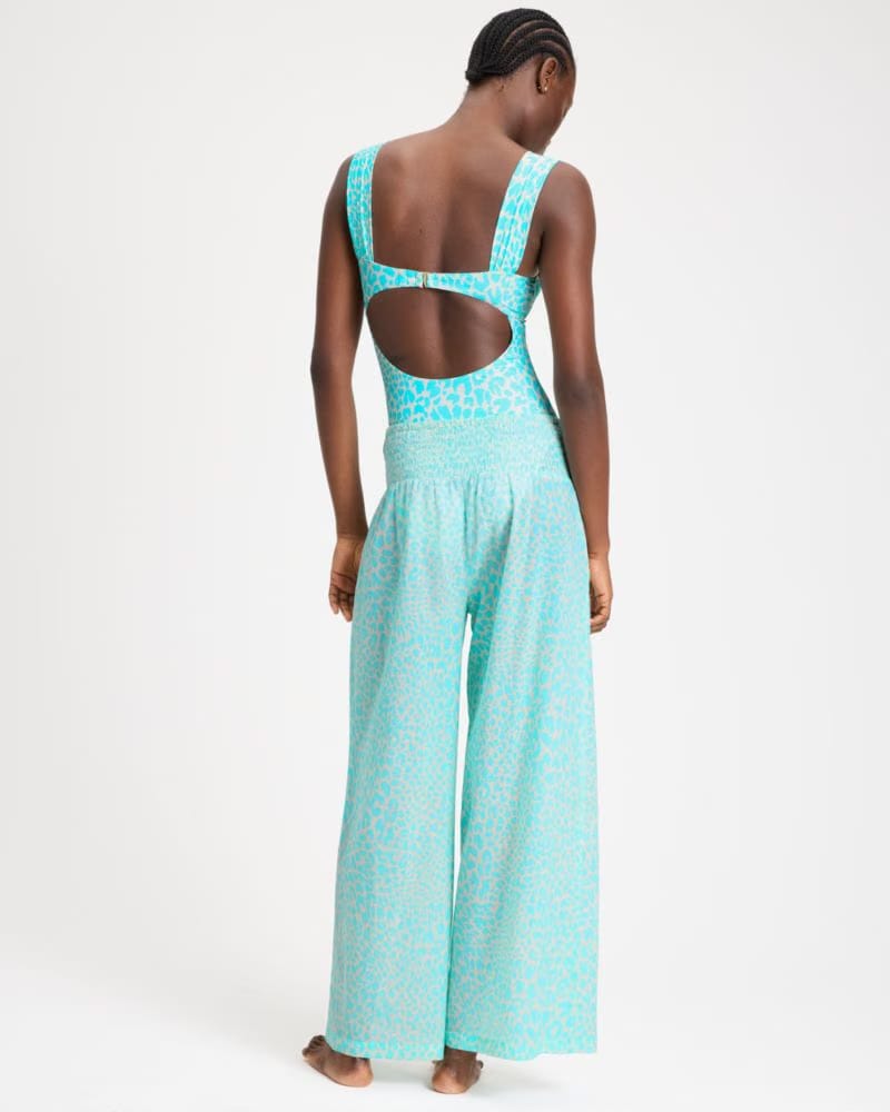 Regal Leopard Cover-up Pants