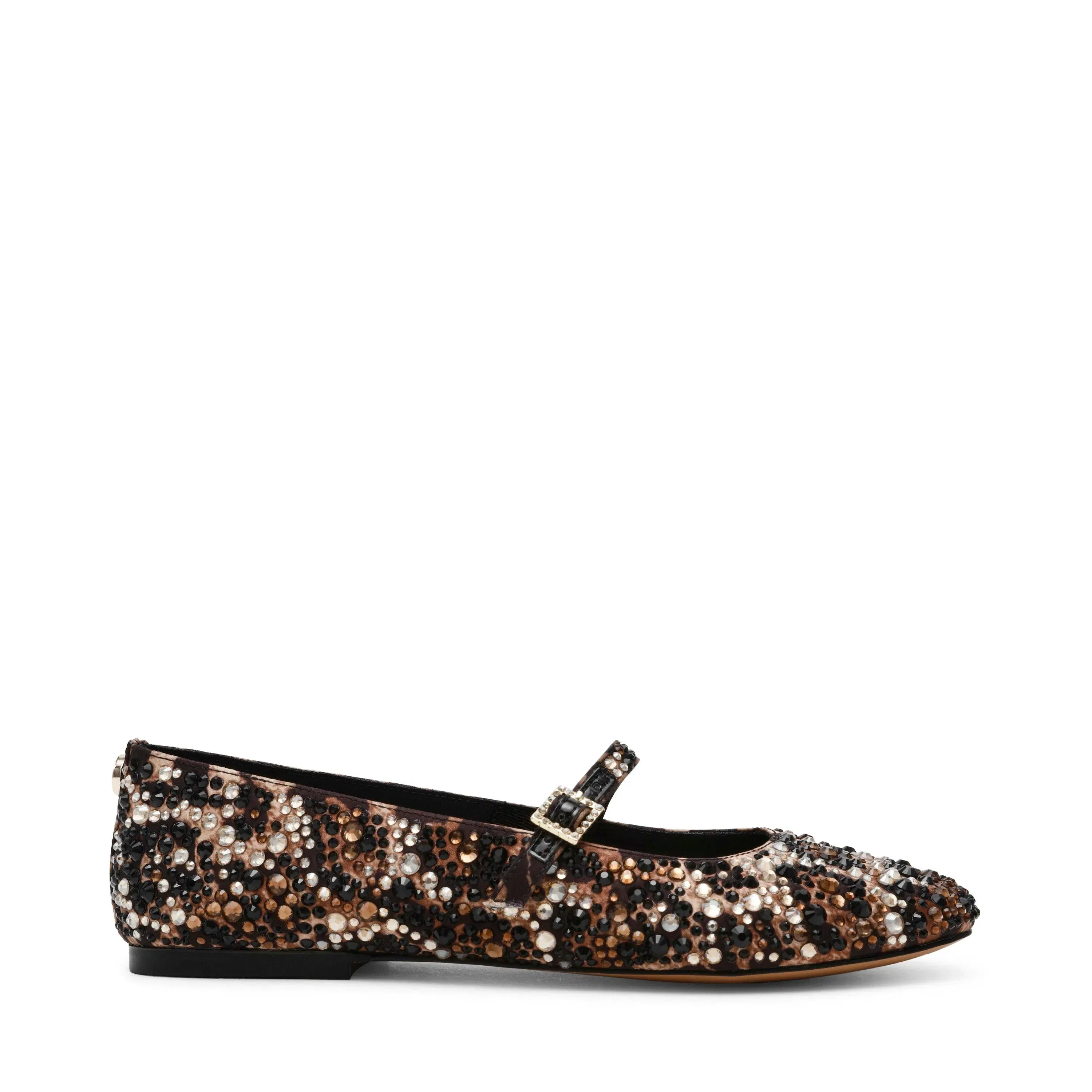 Brissa Leopard Ballet Pumps