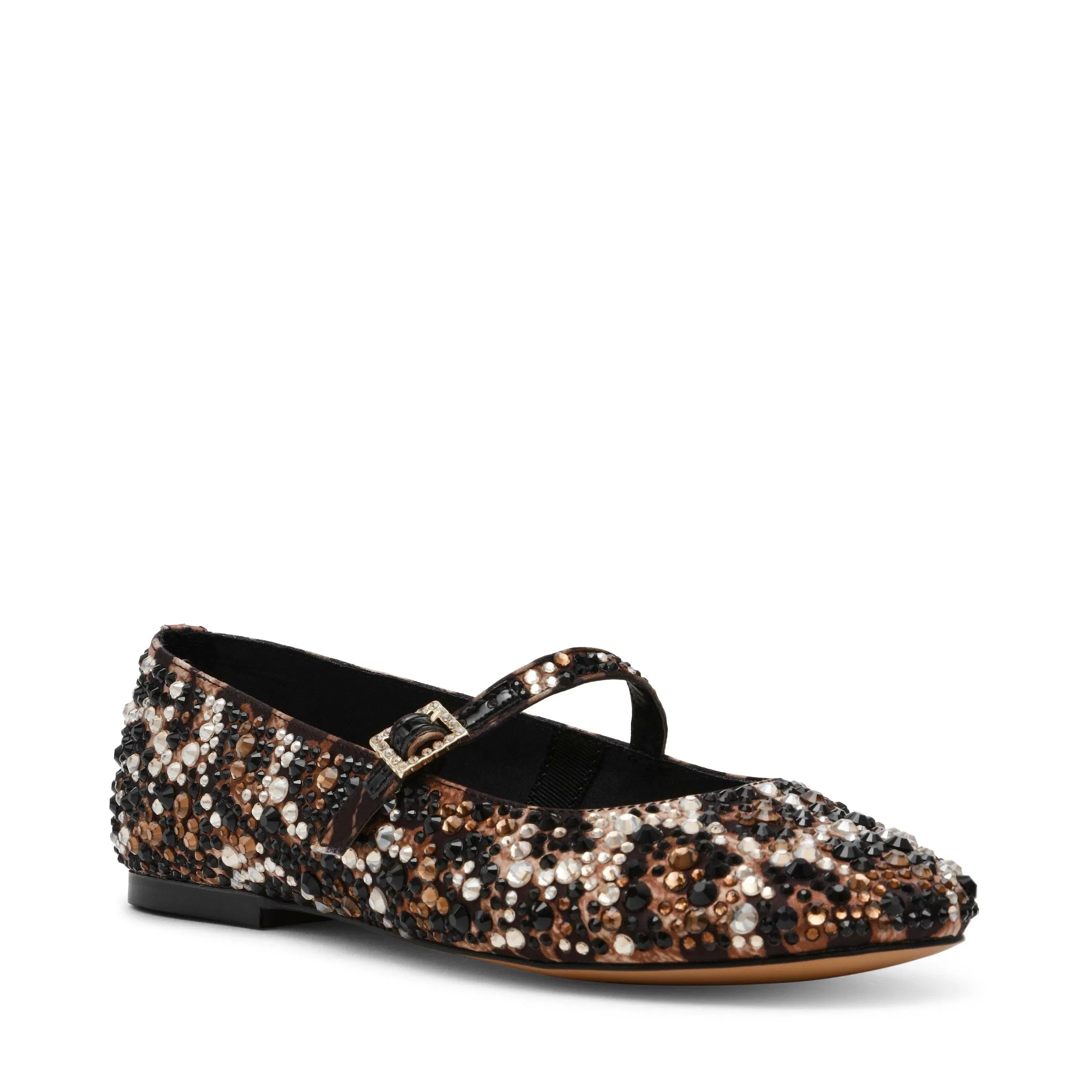 Brissa Leopard Ballet Pumps