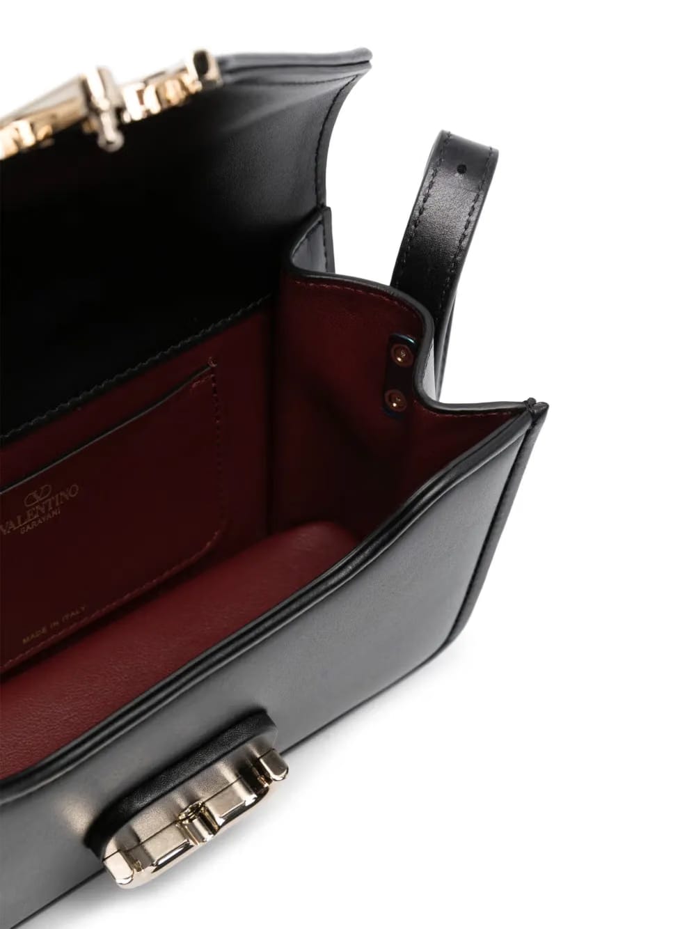 small Letter leather shoulder bag