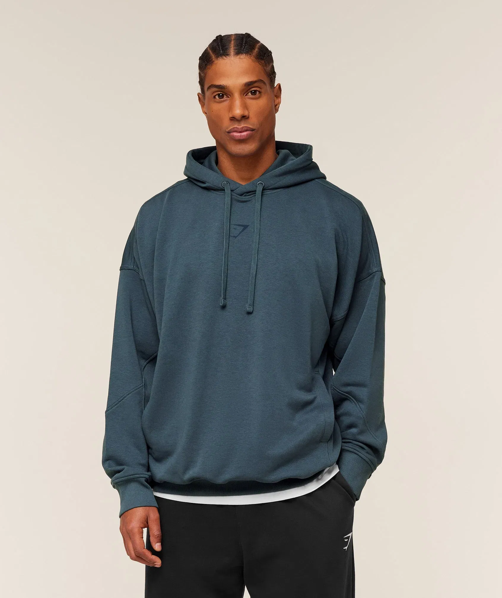Gymshark Power Hoodie - GS Stealth Blue