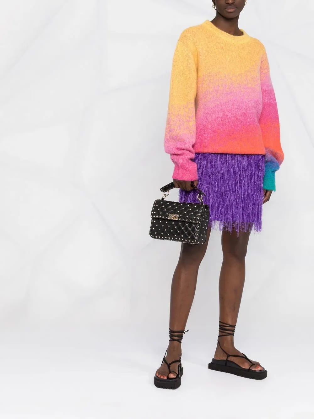 medium Rockstud Spike shoulder bag