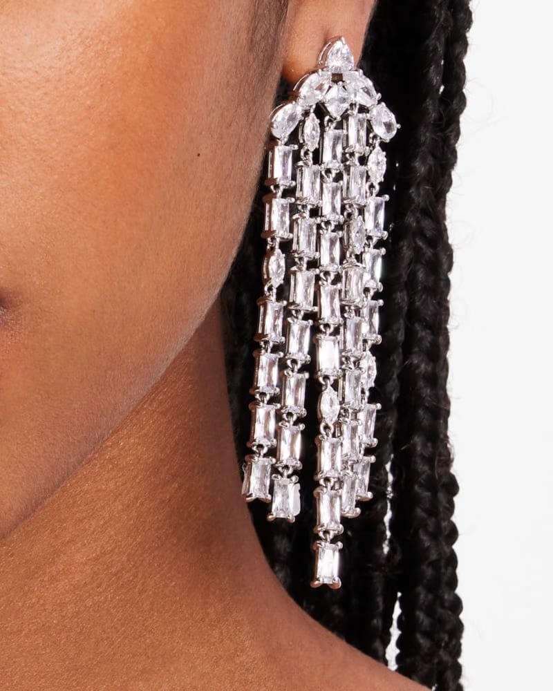 Showtime Fringe Statement Earrings