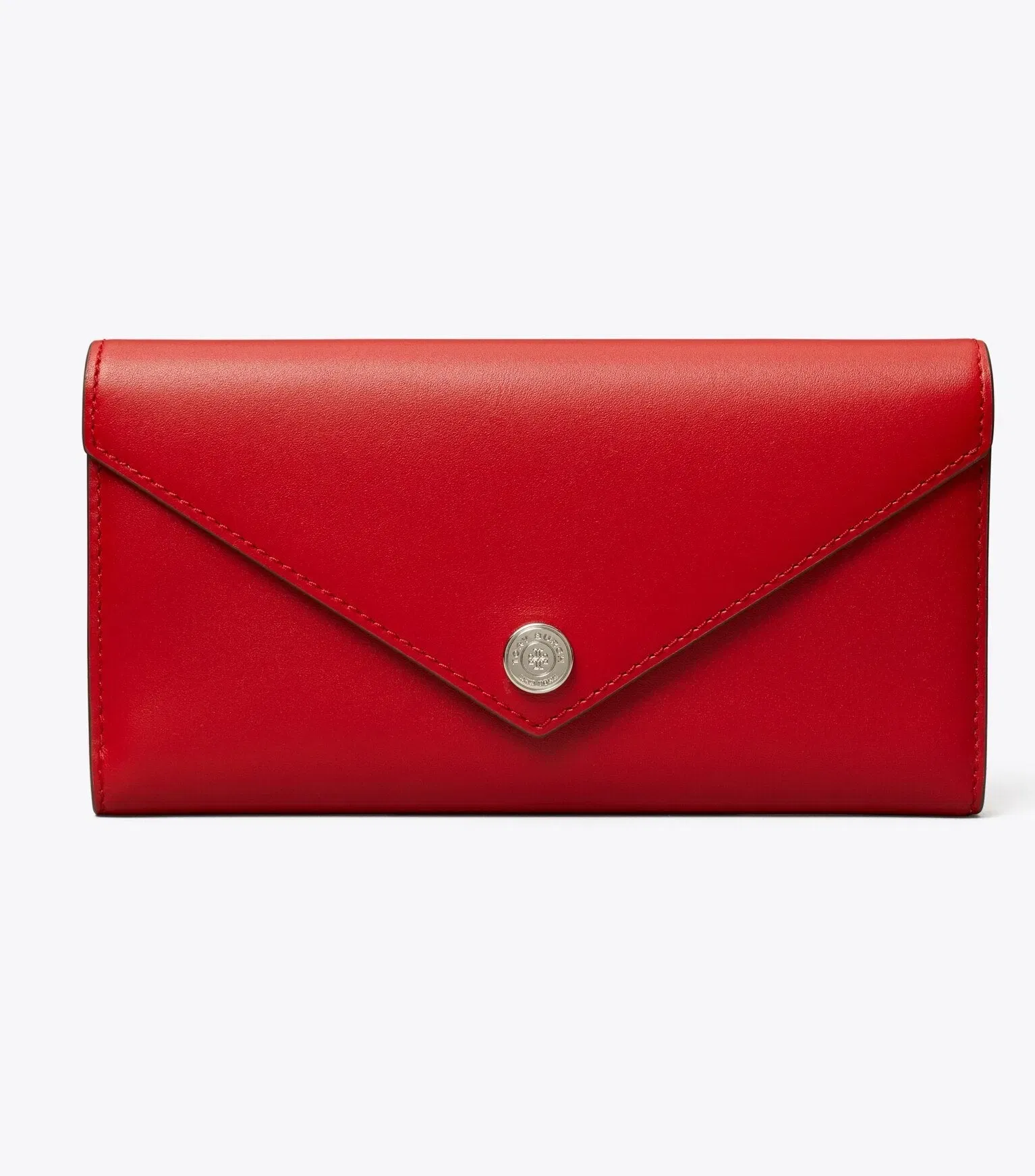 Leather Envelope Long Wallet