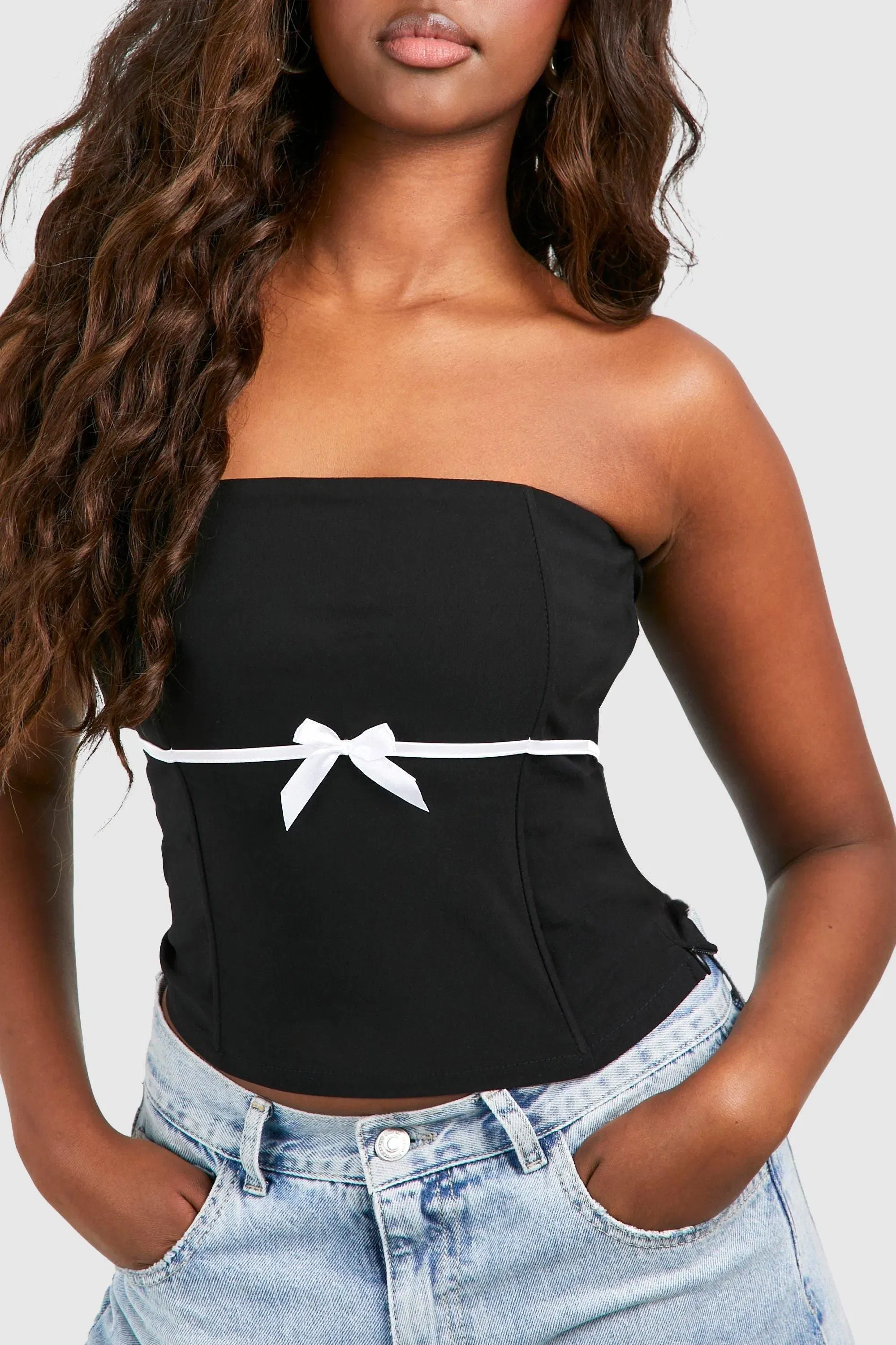 Bengaline Bow Waist Corset