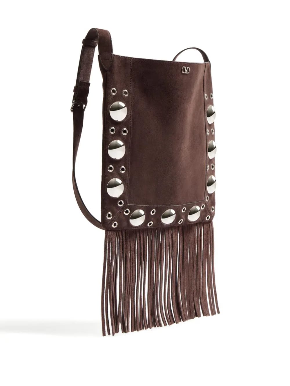 Nellcôte suede shoulder bag