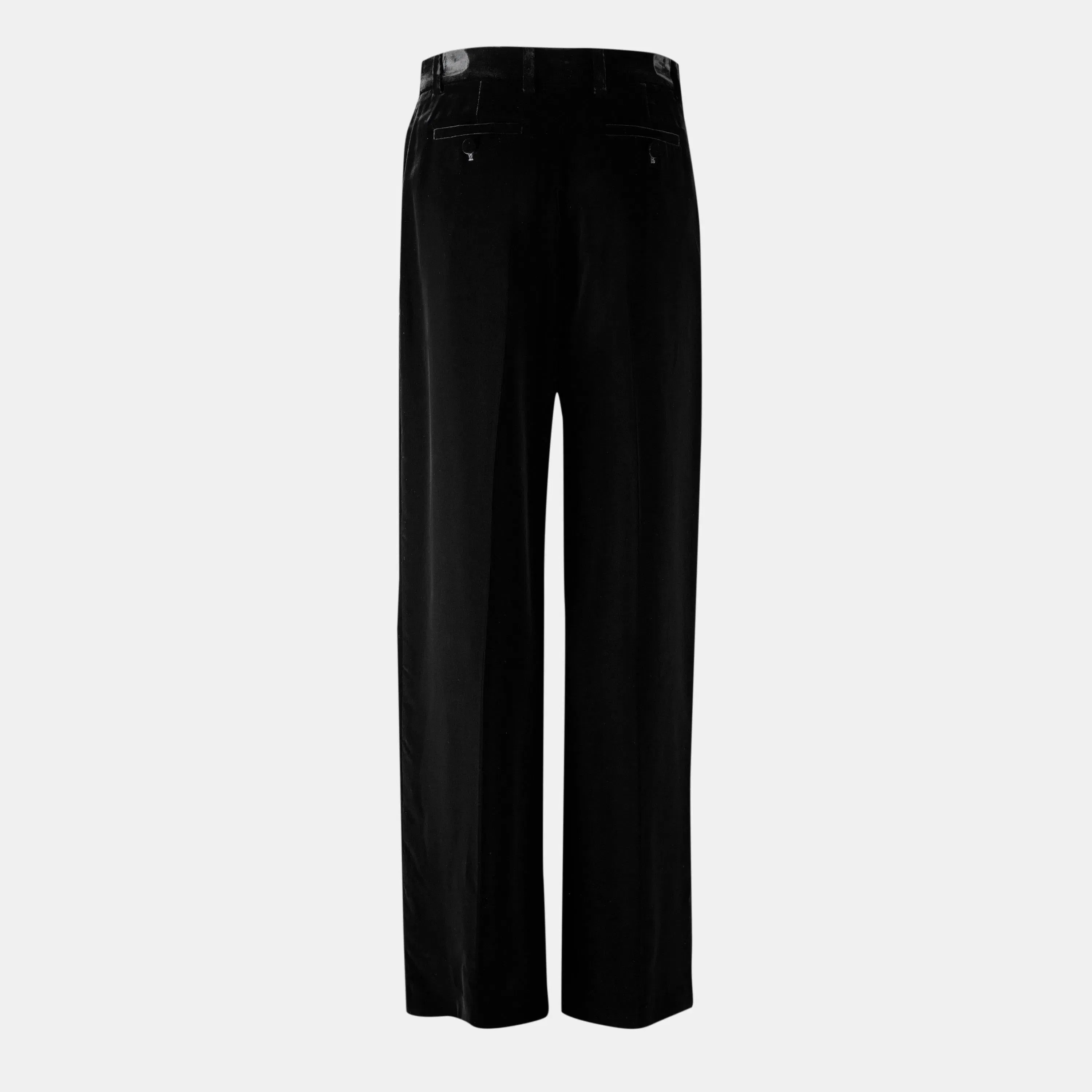 Alex Velvet Straight Leg Trouser